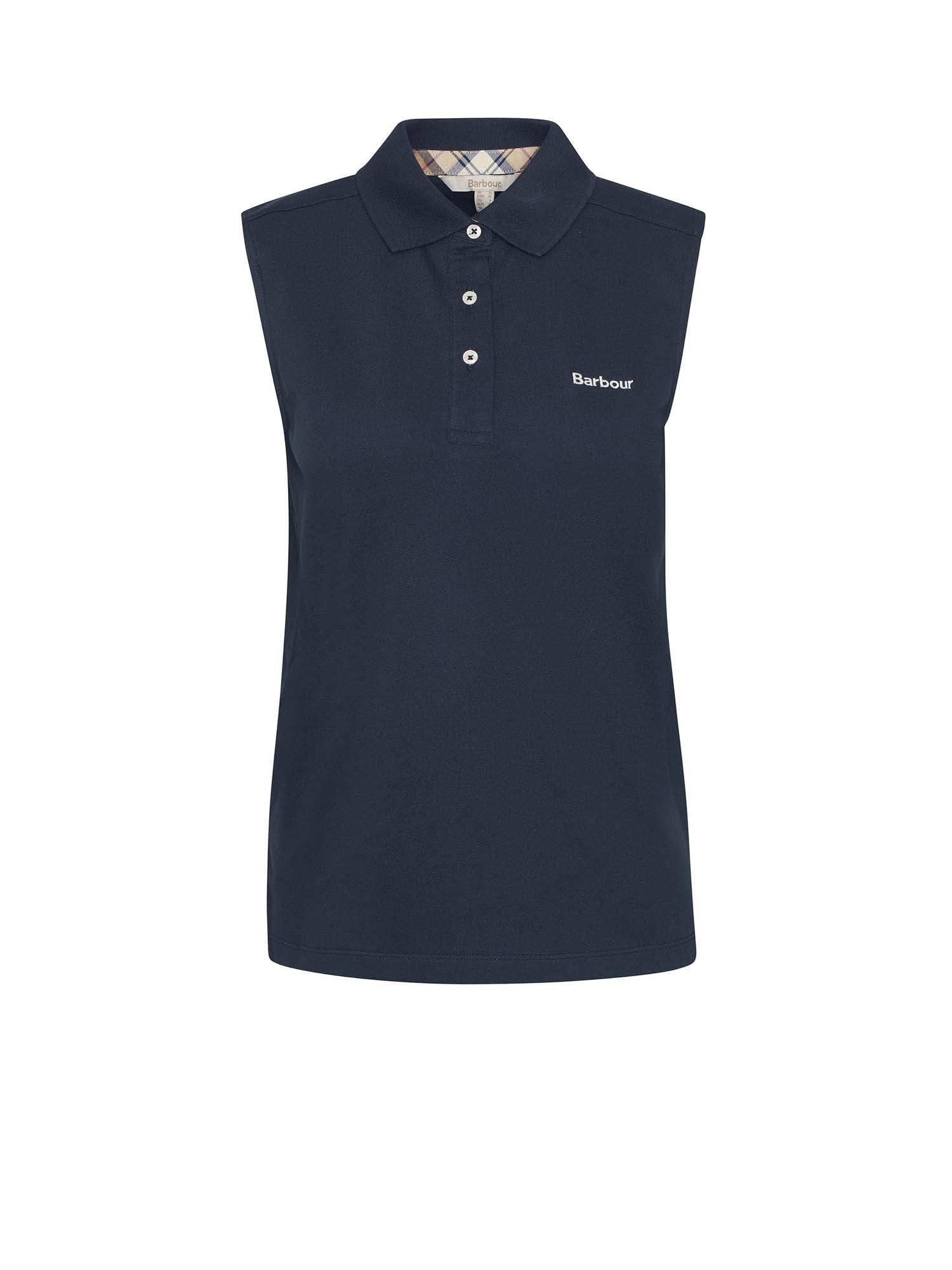Barbour Polo senza maniche Bowford Blu