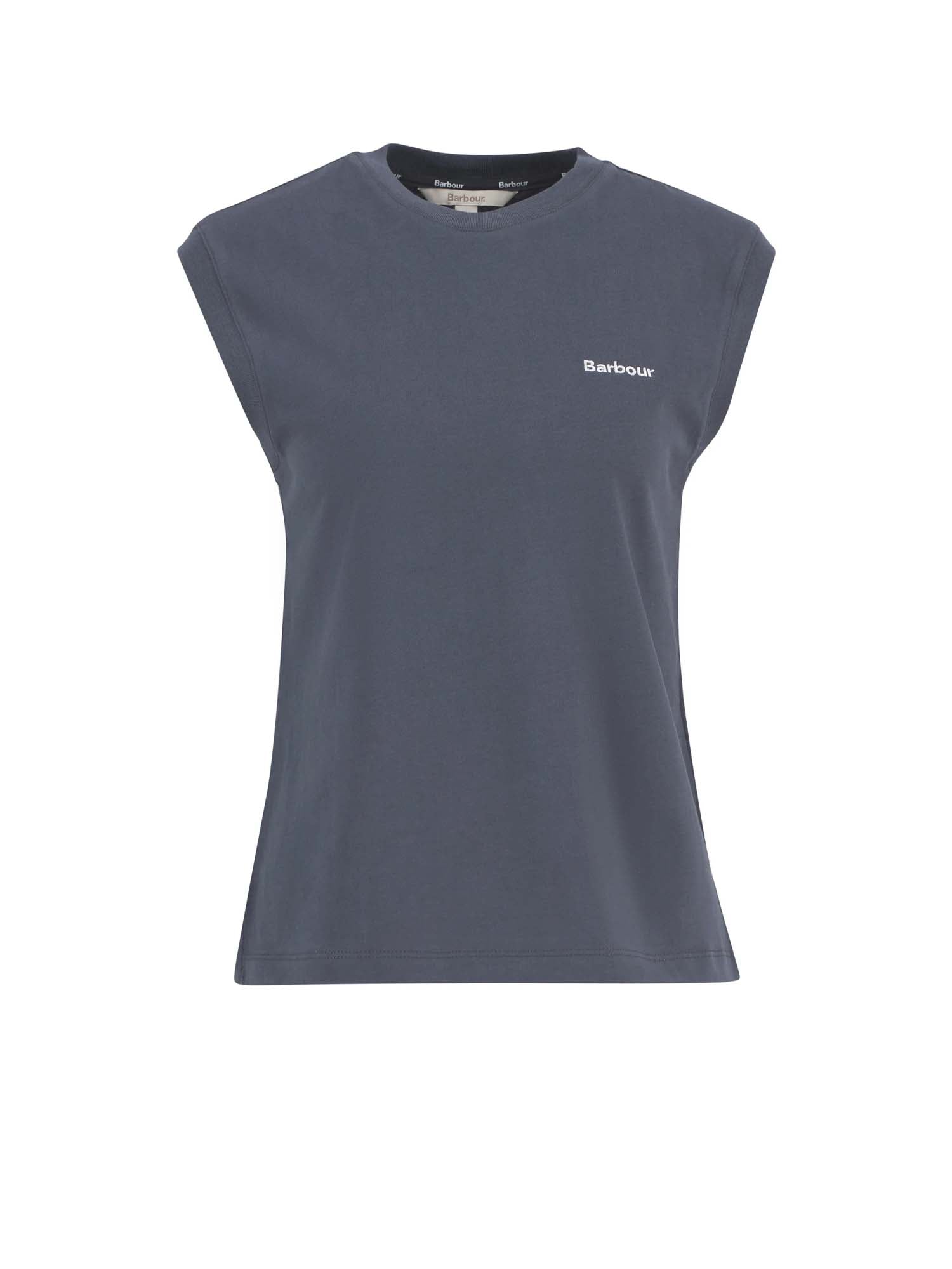 Barbour Top senza maniche Rowane Blu