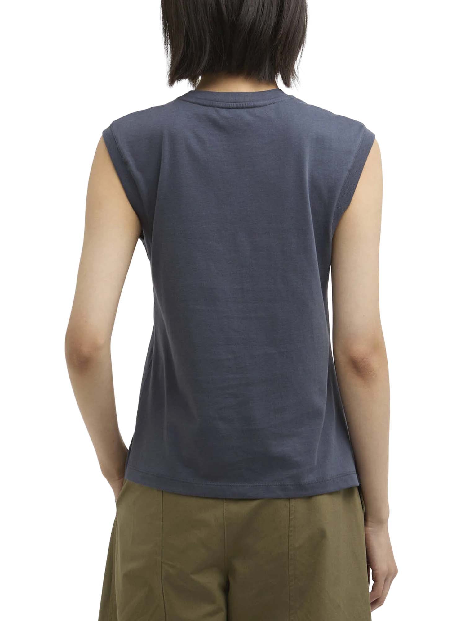 Barbour Top senza maniche Rowane Blu