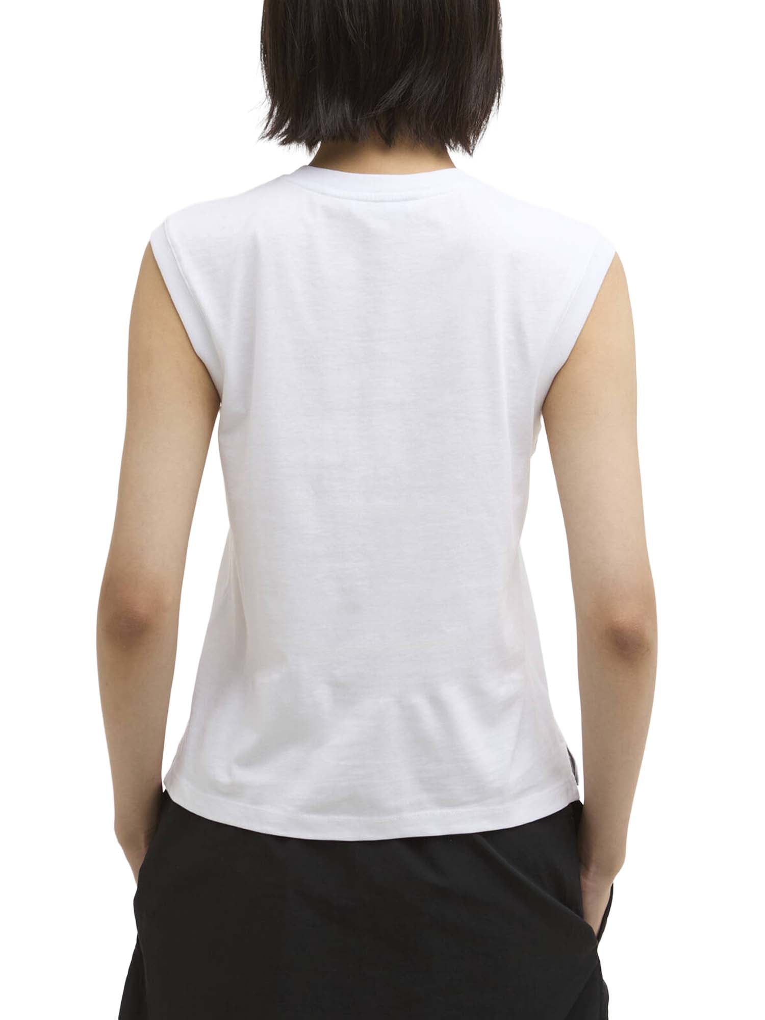 Barbour Top senza maniche Rowane Bianco