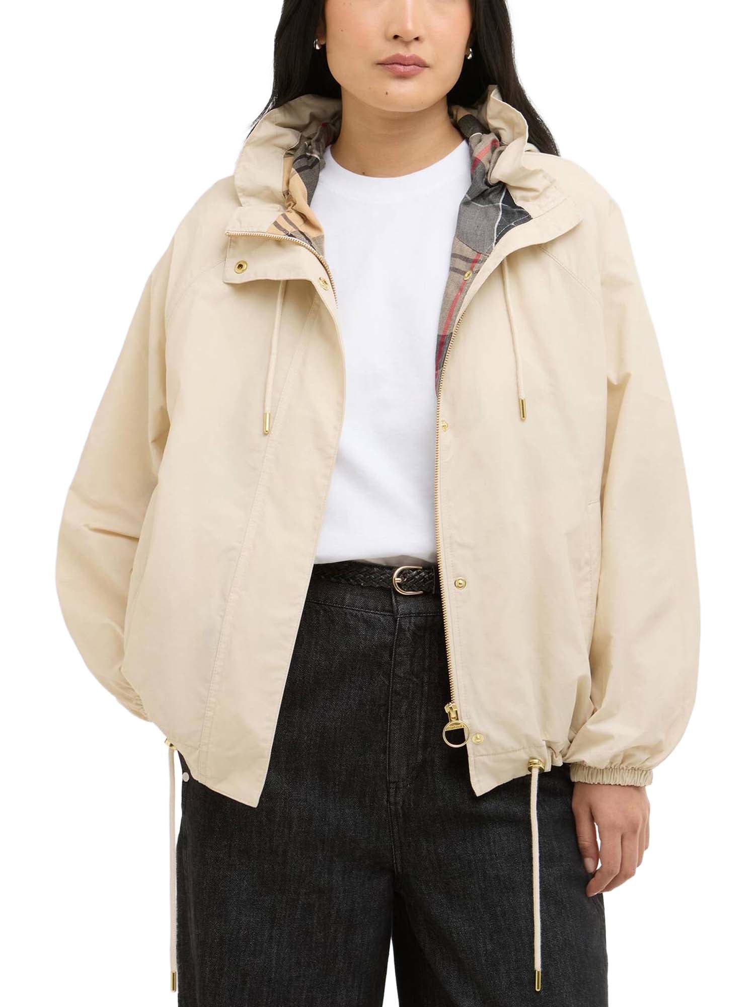 Barbour Giacca antipioggia Hawkridge Beige