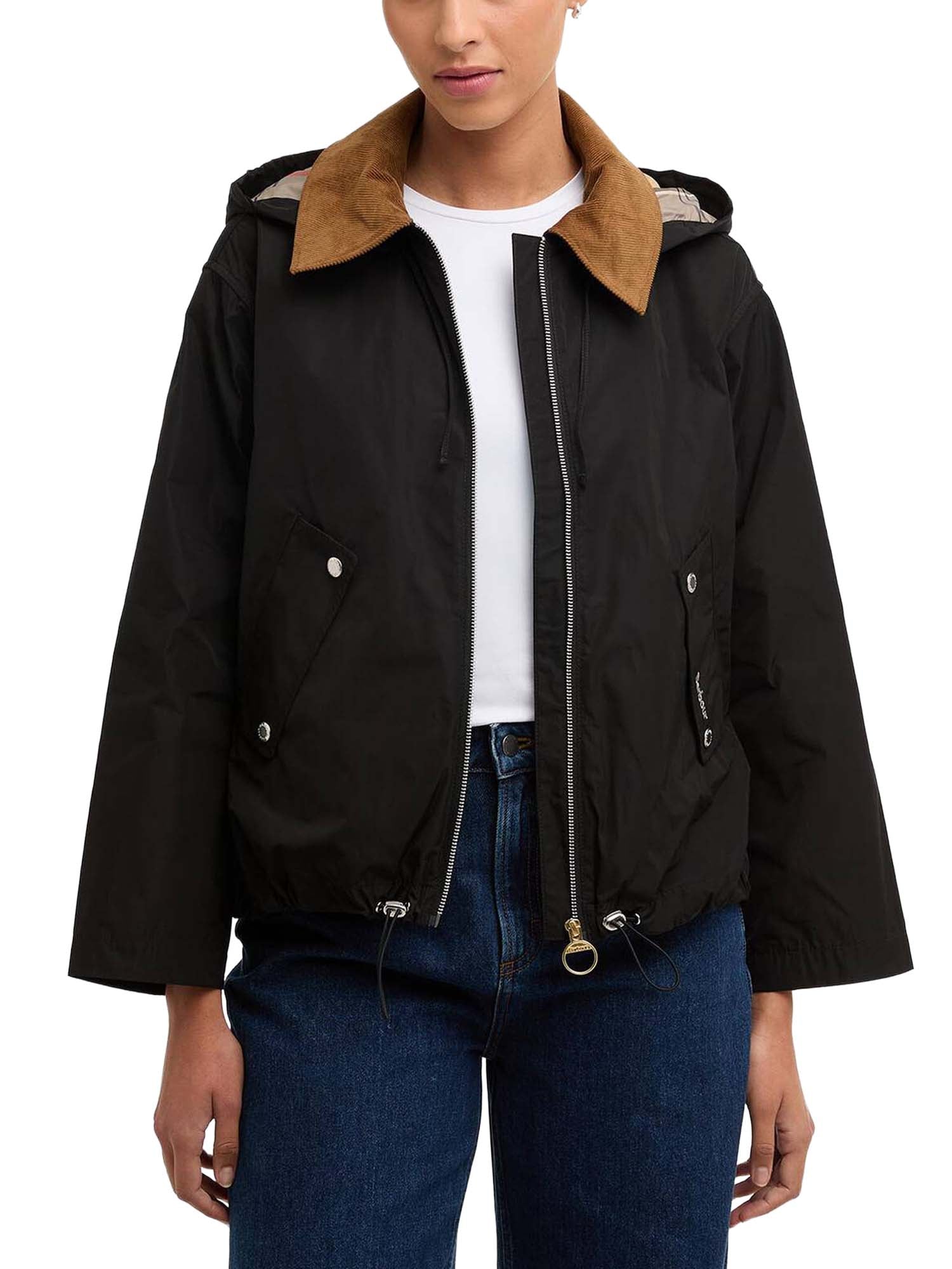 Barbour Giacca antipioggia Weaver Nero