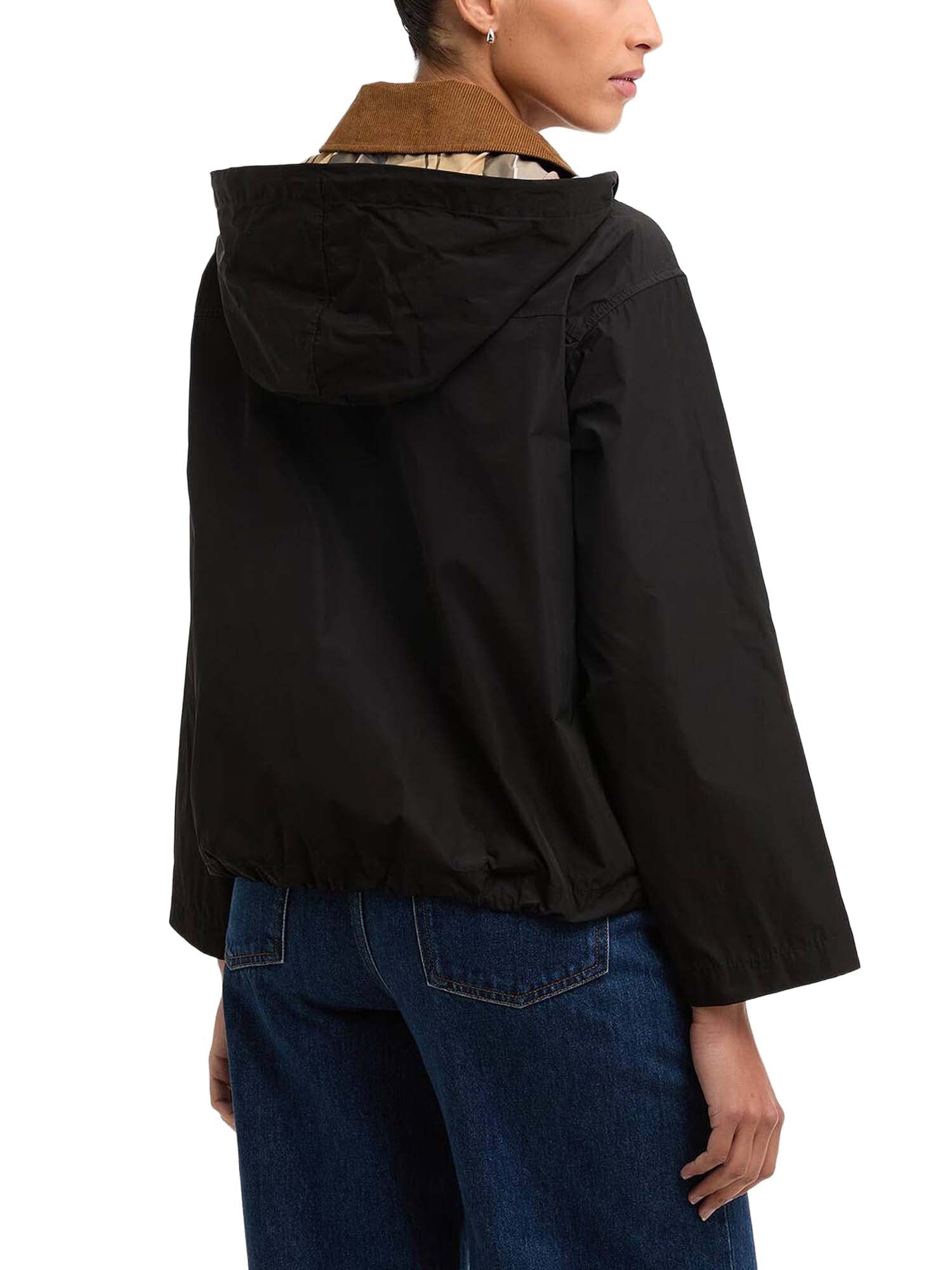 Barbour Giacca antipioggia Weaver Nero