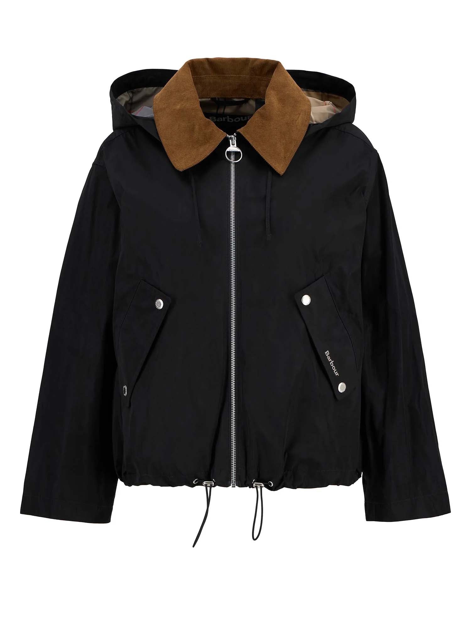 Barbour Giacca antipioggia Weaver Nero