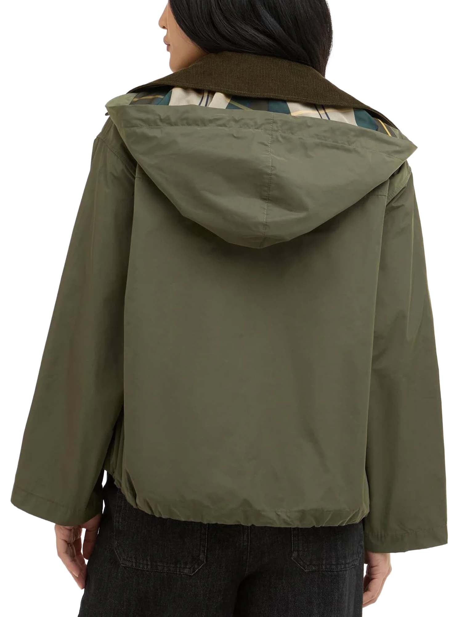 Barbour Giacca antipioggia Weaver Verde
