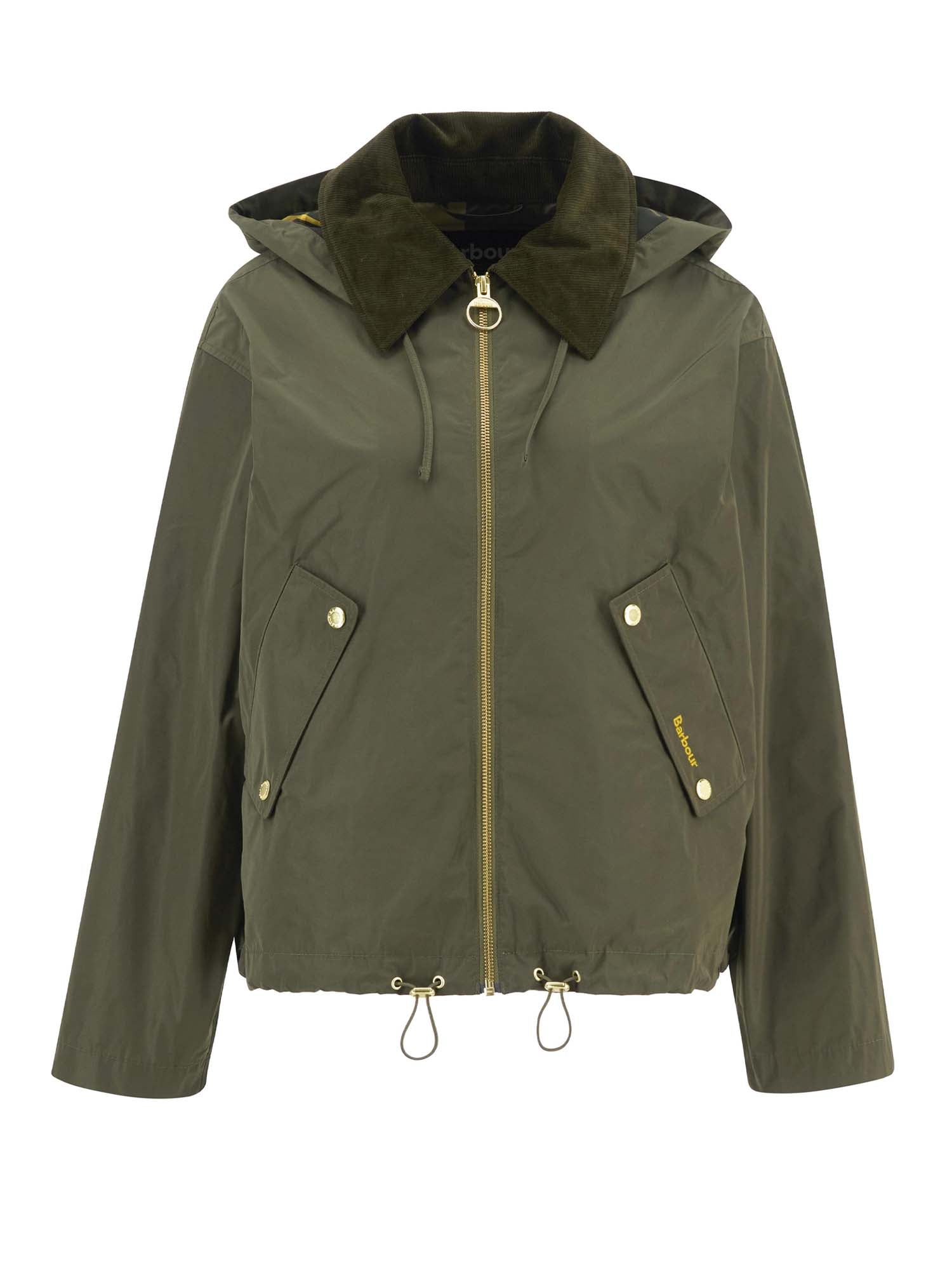 Barbour Giacca antipioggia Weaver Verde