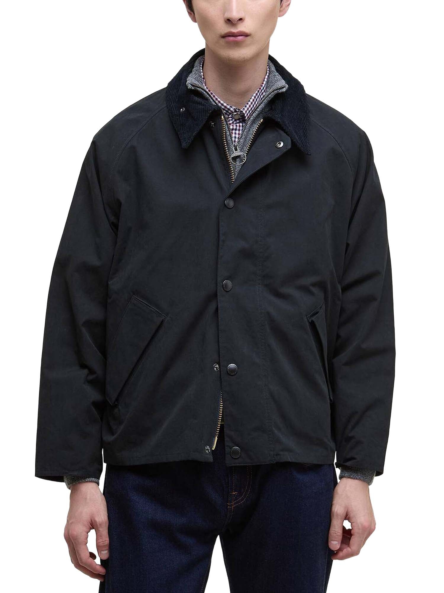 Barbour Giacca casual oversize Transporter Blu