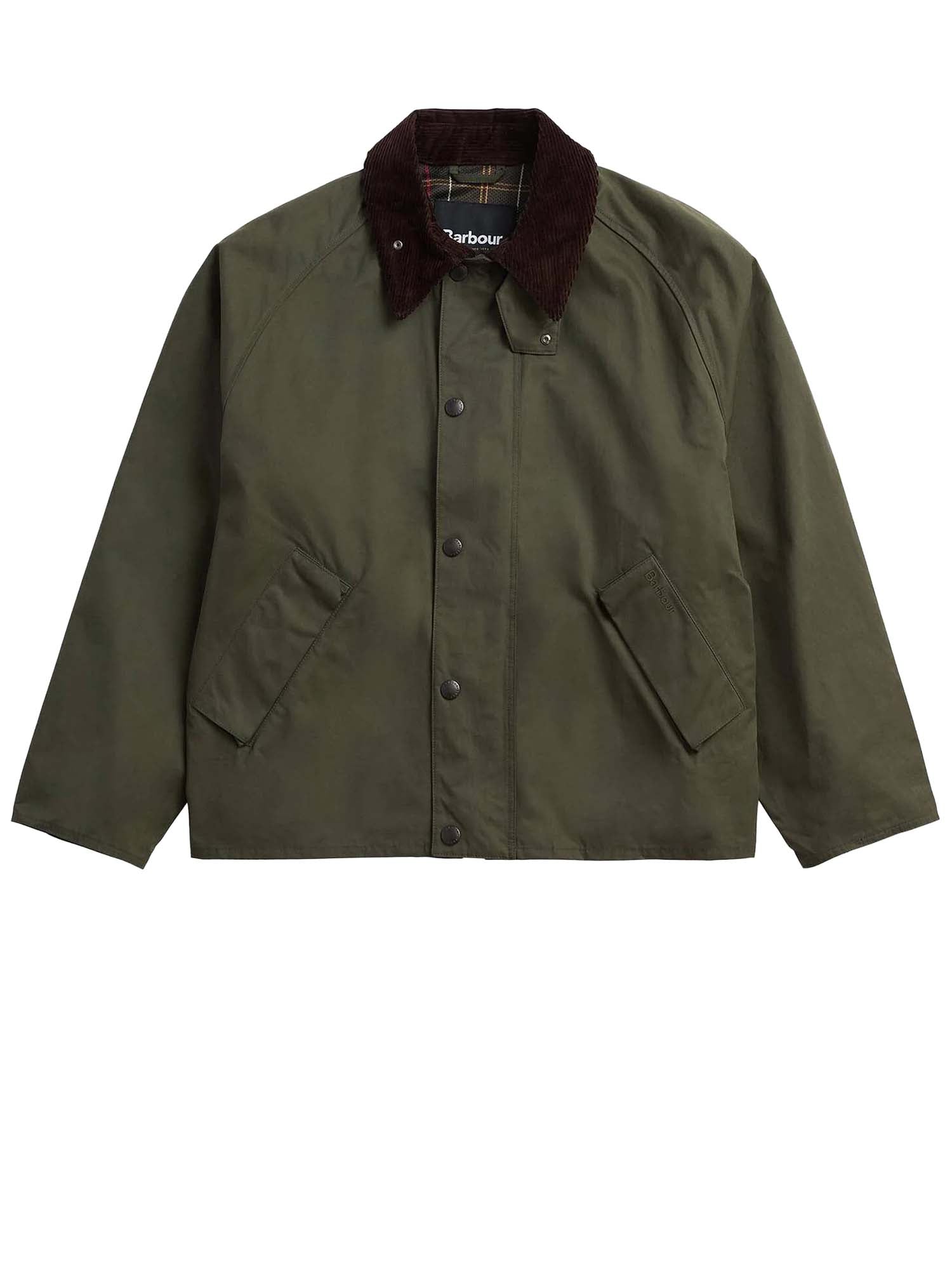 Barbour Giacca casual oversize Transporter Verde