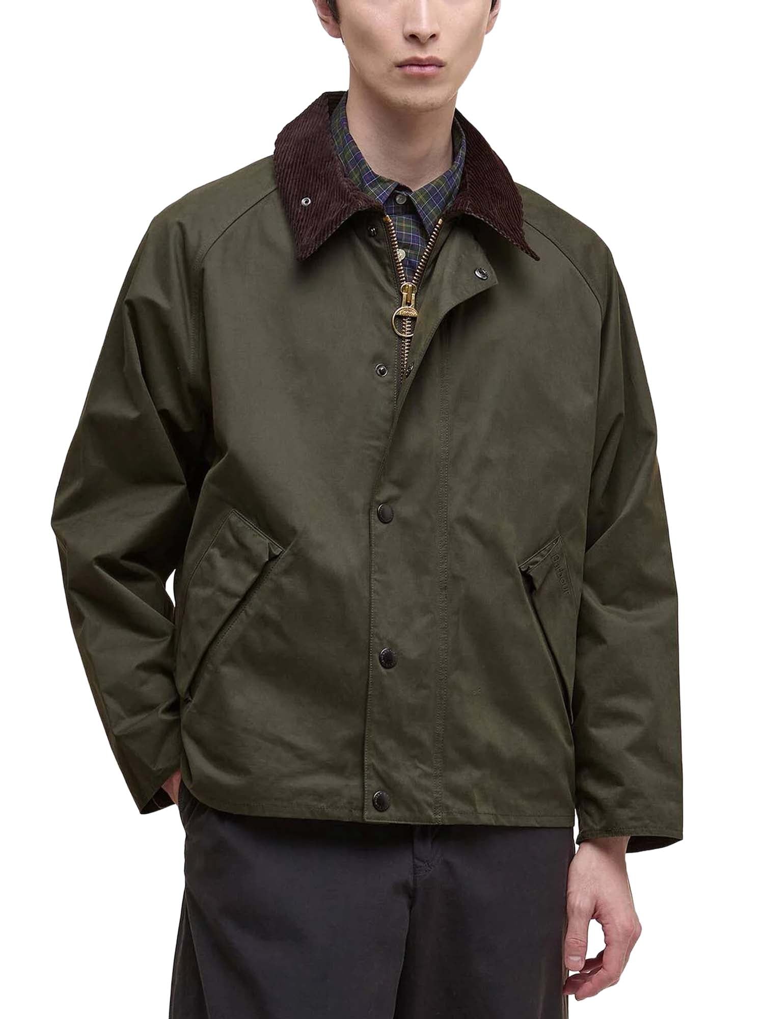Barbour Giacca casual oversize Transporter Verde