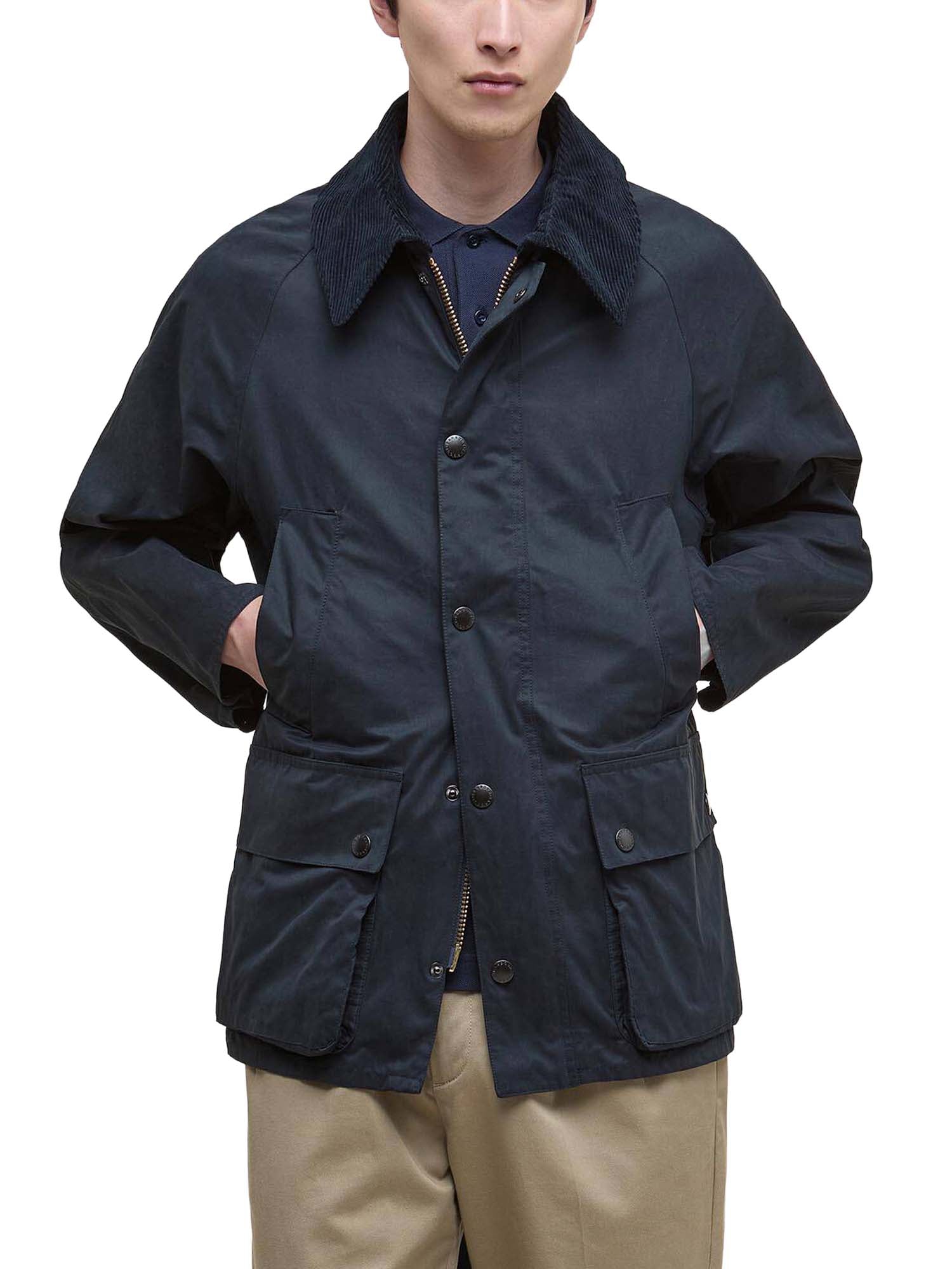 Barbour Giacca casual oversize Bedale con finitura manopesca Blu