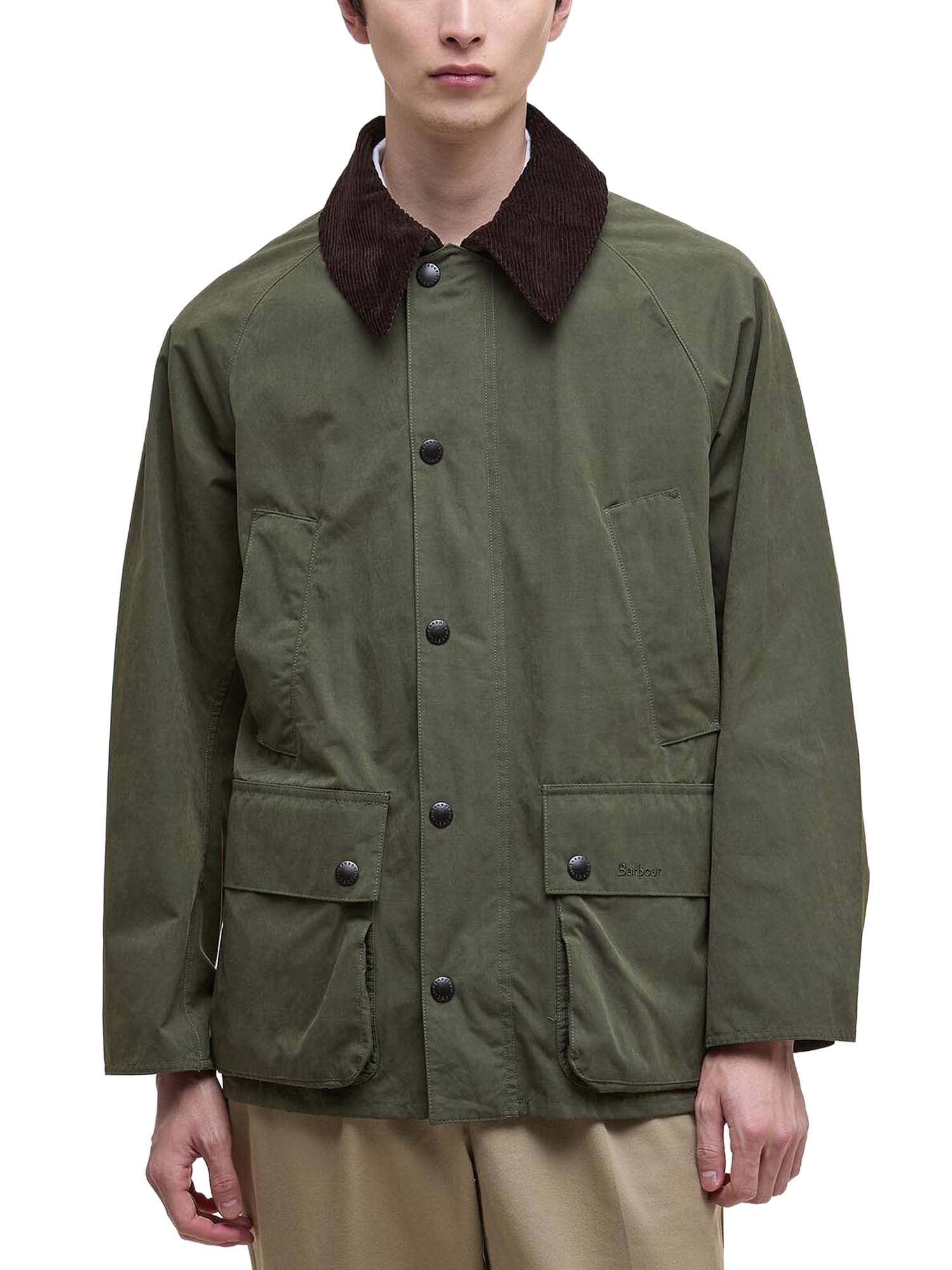 Barbour Giacca casual oversize Bedale con finitura manopesca Verde