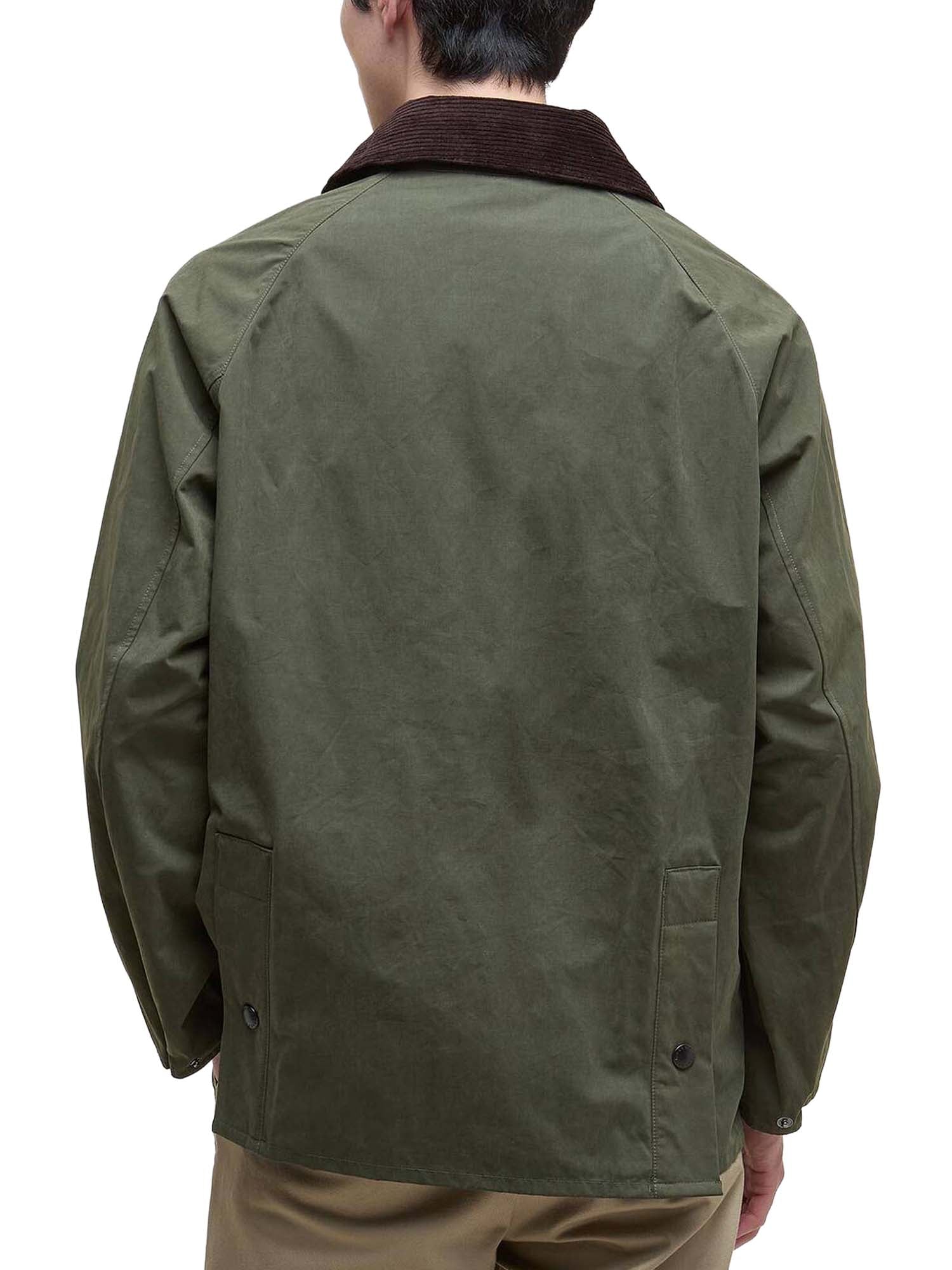 Barbour Giacca casual oversize Bedale con finitura manopesca Verde