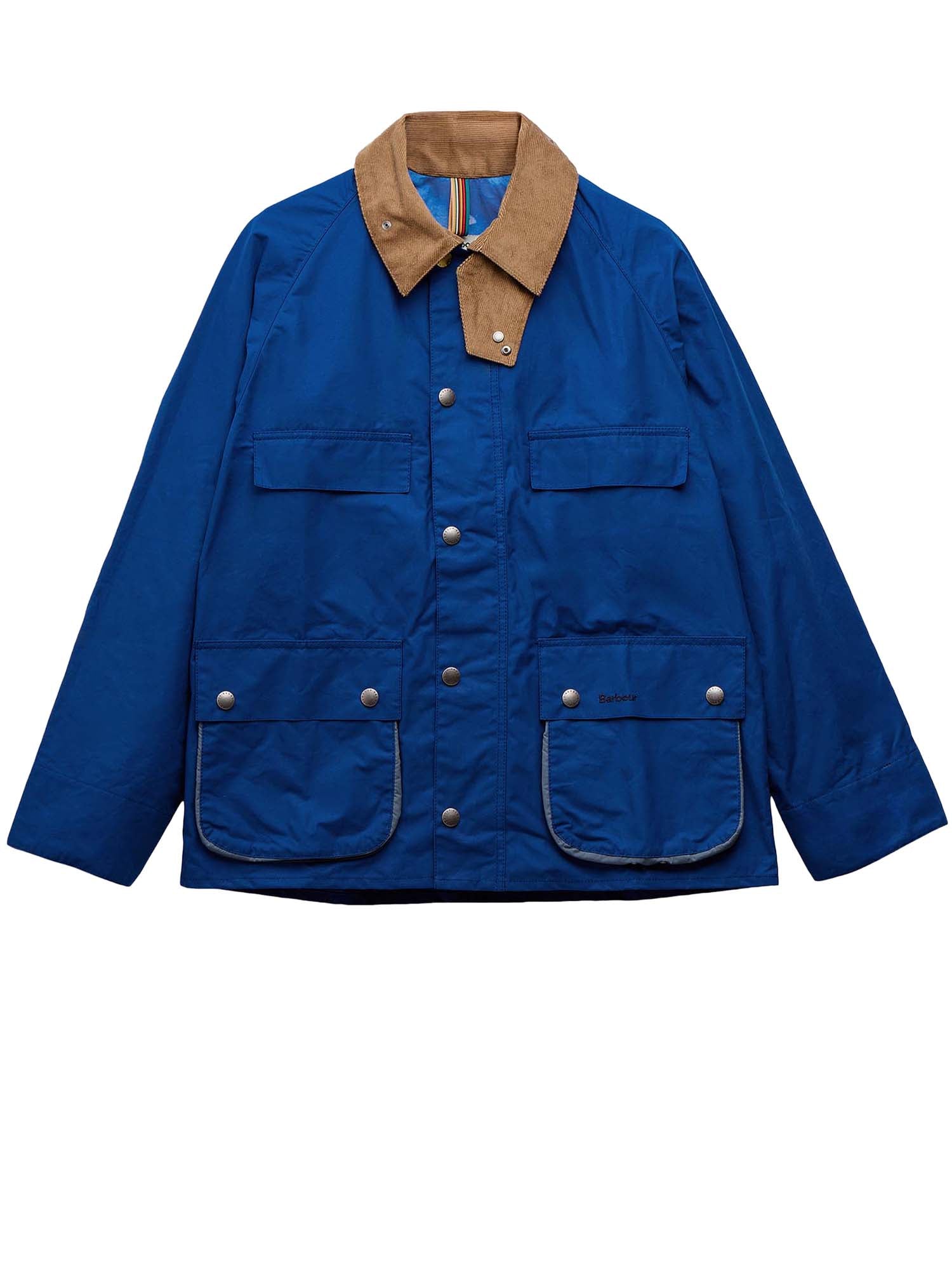 Barbour Giacca Bedale - Paul Smith loves Barbour Blu