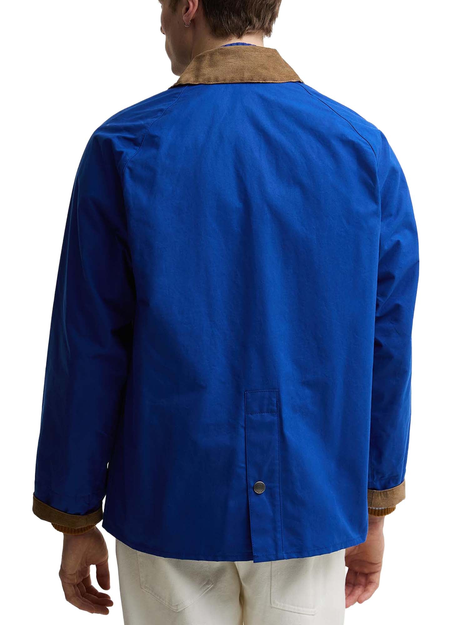 Barbour Giacca Bedale - Paul Smith loves Barbour Blu