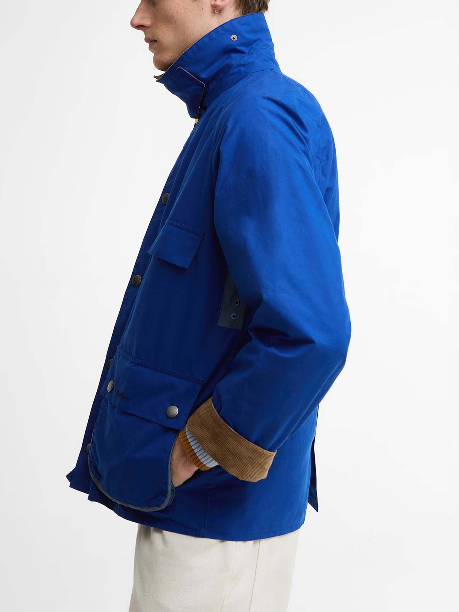 Barbour Giacca Bedale - Paul Smith loves Barbour Blu