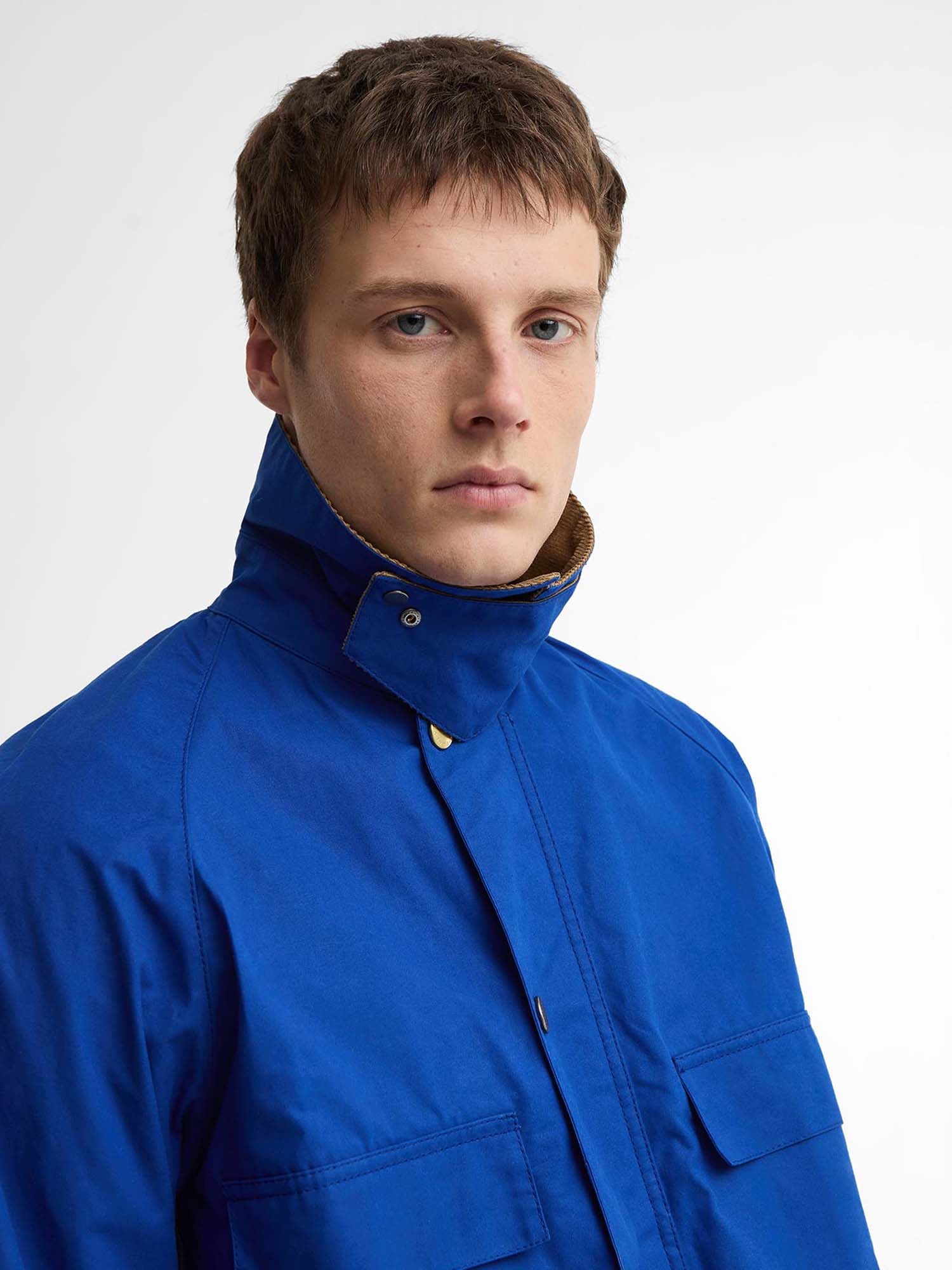 Barbour Giacca Bedale - Paul Smith loves Barbour Blu