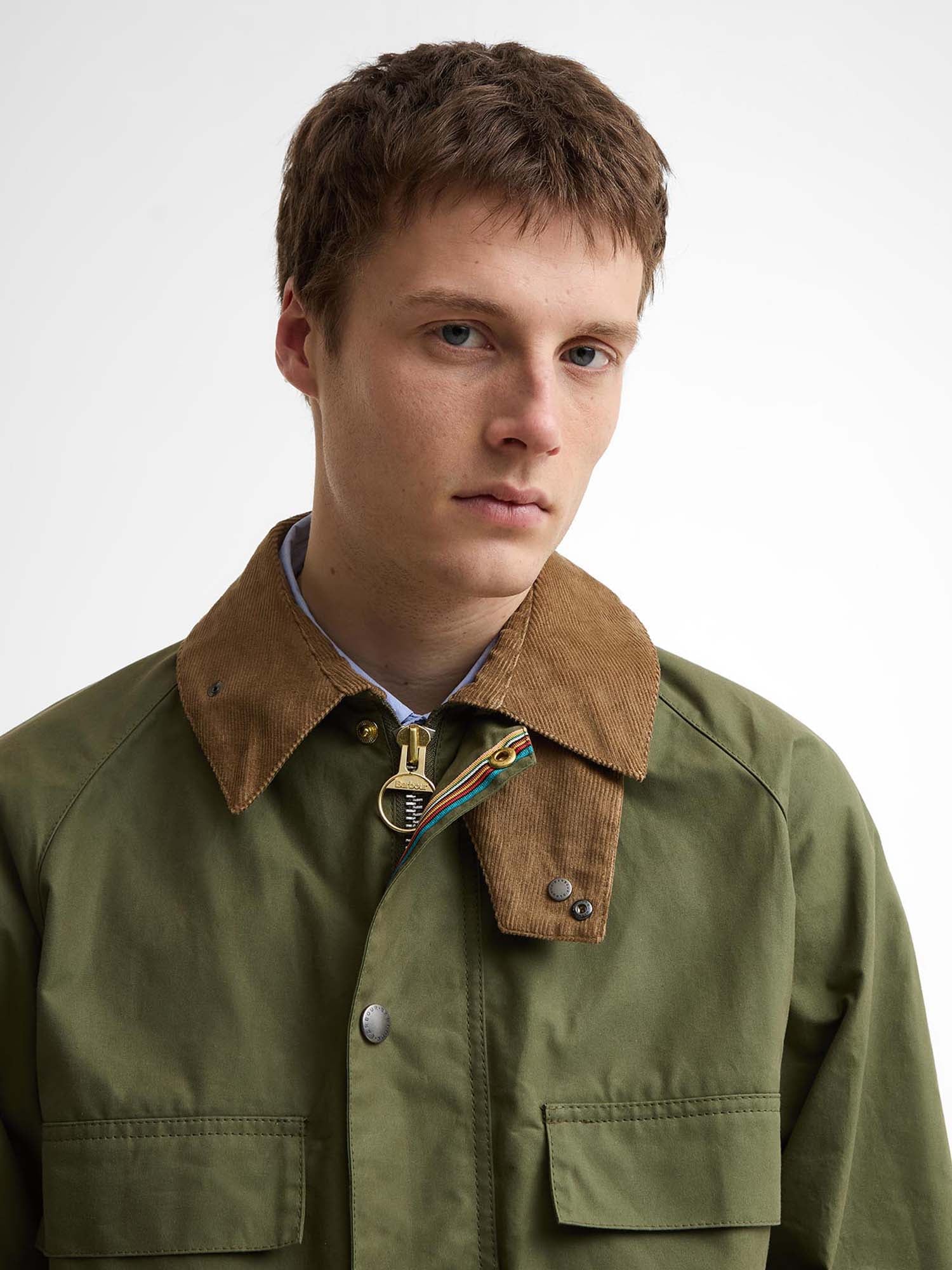 Barbour Giacca Bedale - Paul Smith loves Barbour Verde