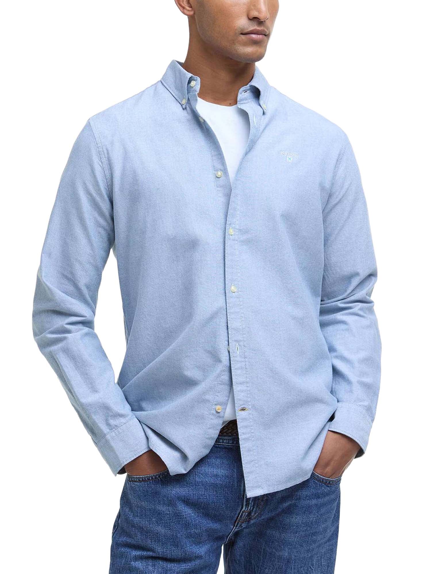 Barbour Camicia sartoriale Oxford Blu