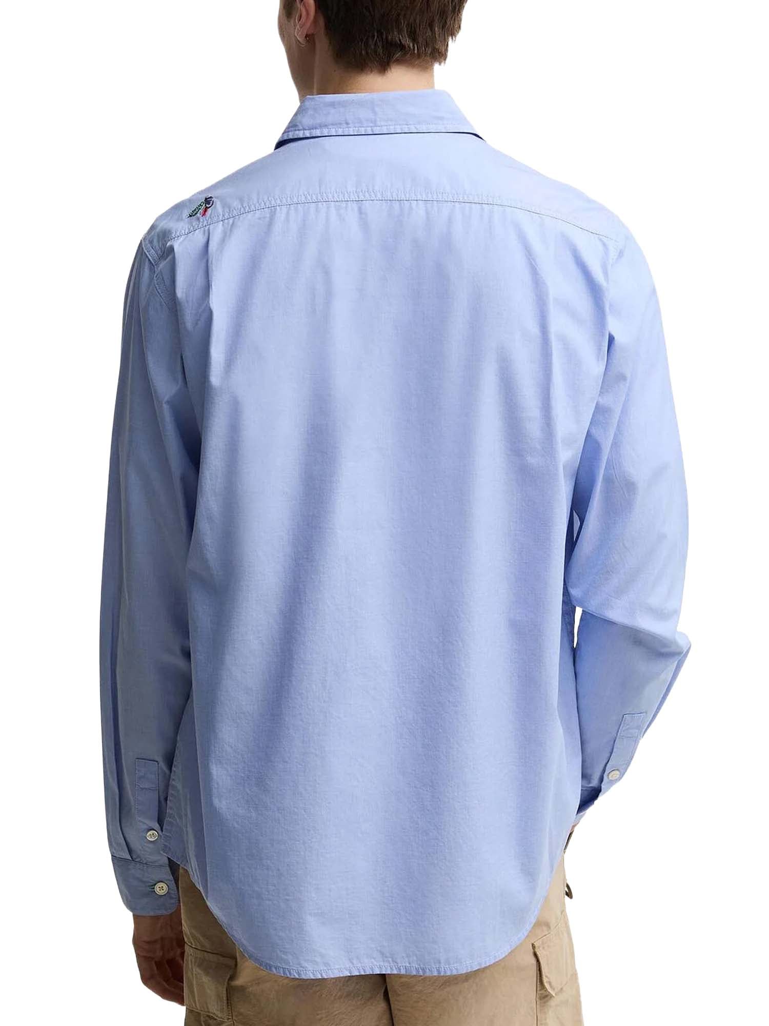 Barbour Camicia Swale - Paul Smith Loves Barbour Blu