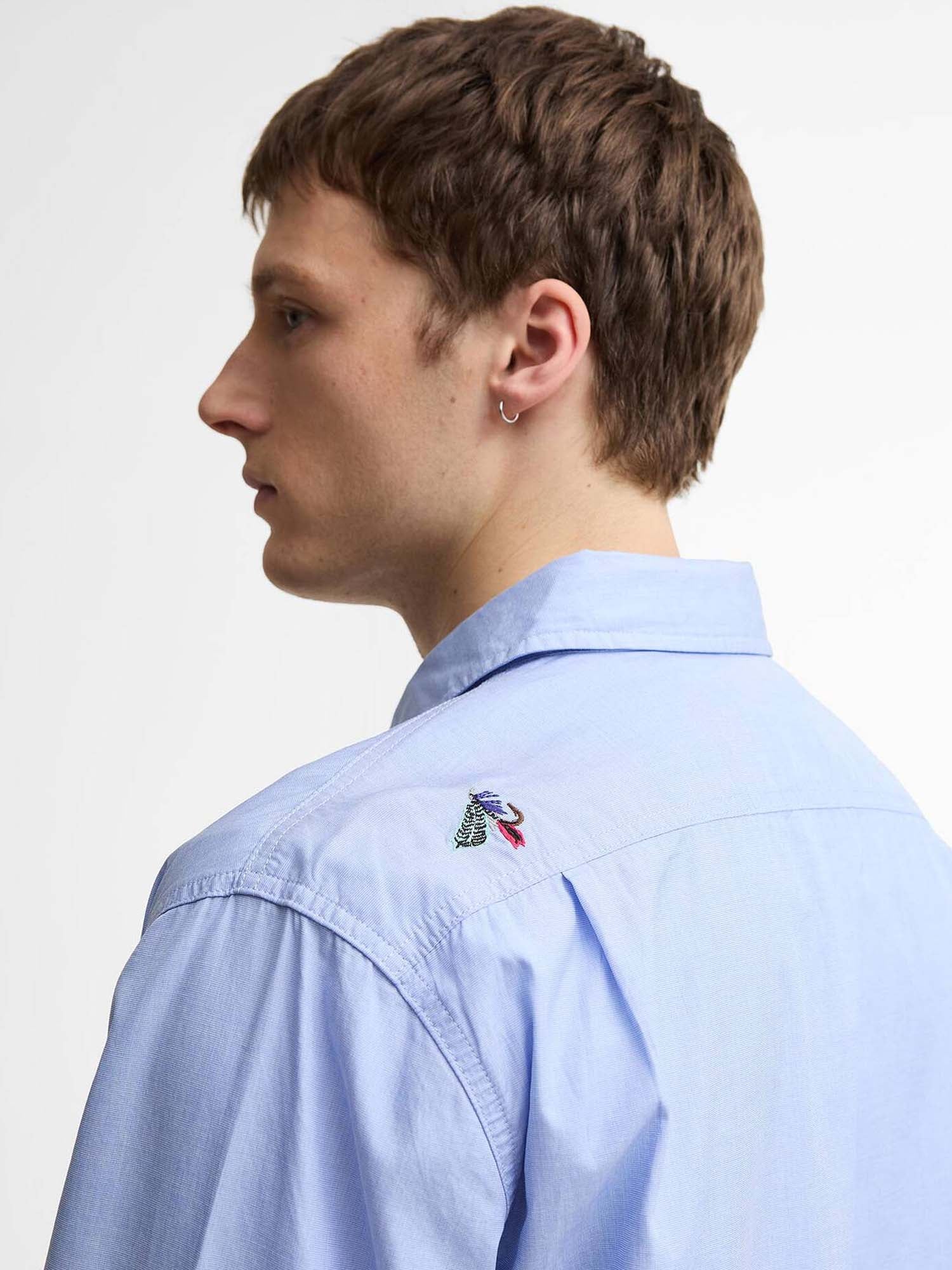 Barbour Camicia Swale - Paul Smith Loves Barbour Blu