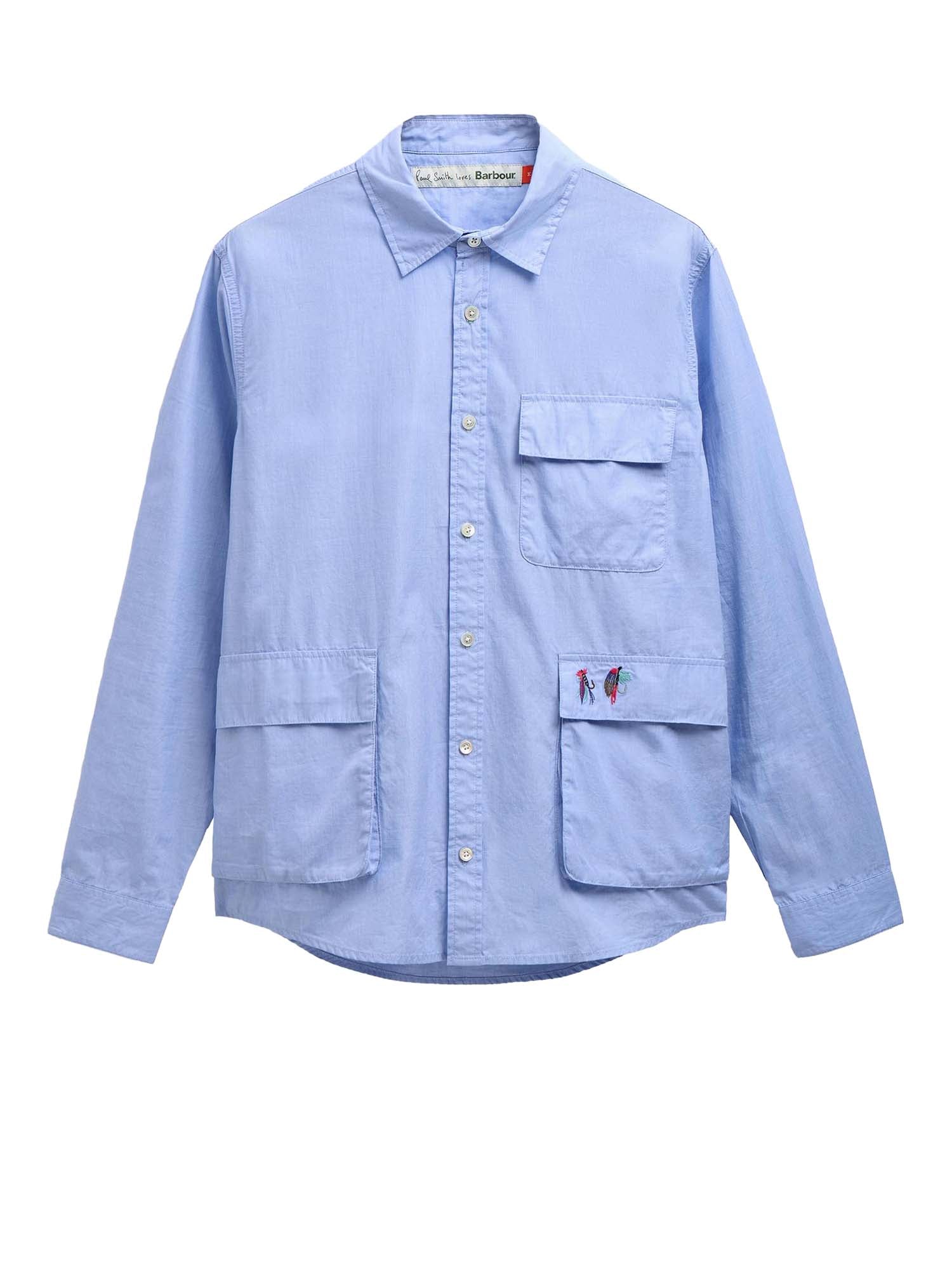 Barbour Camicia Swale - Paul Smith Loves Barbour Blu