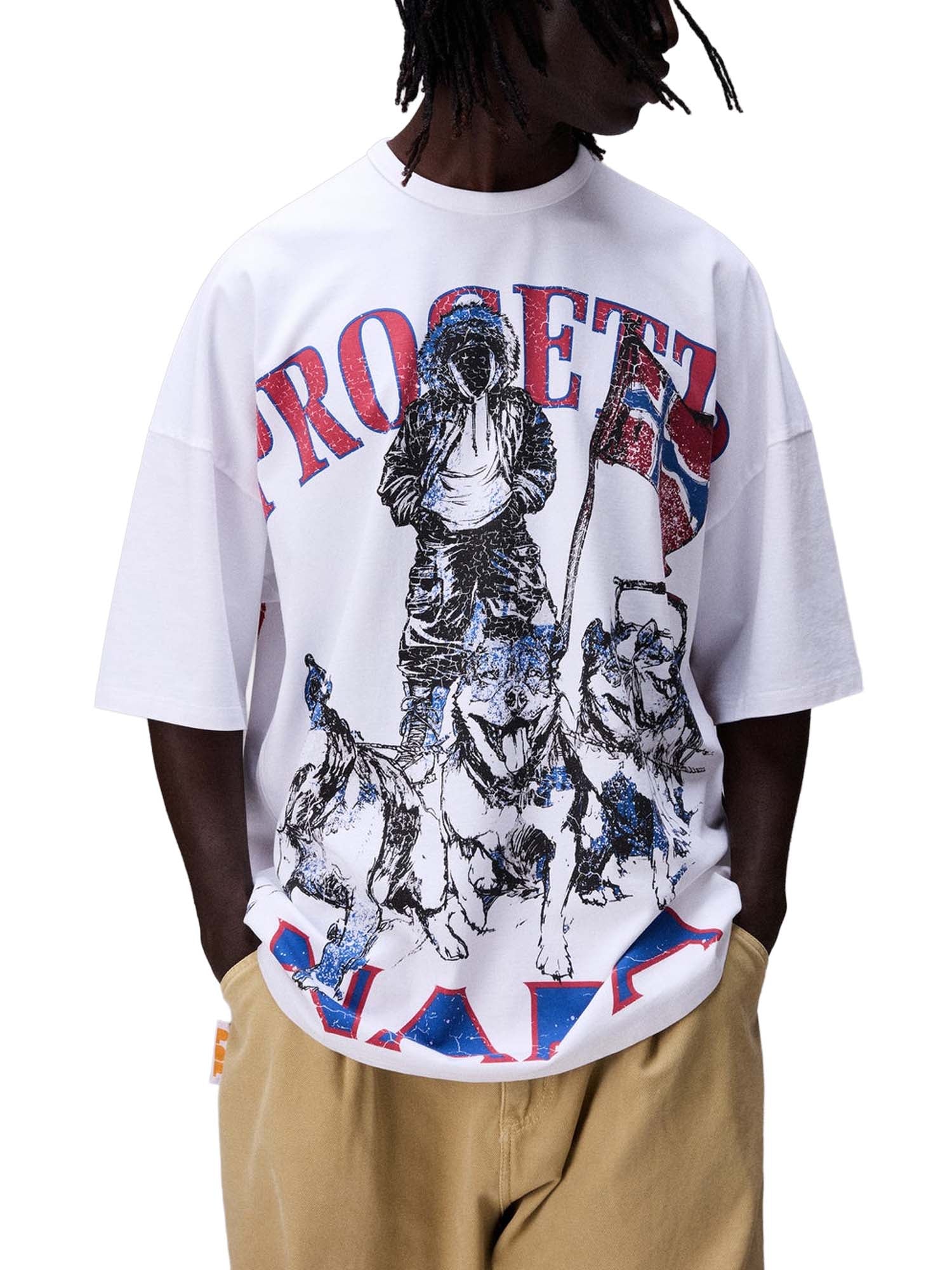 Napapijri T-Shirt a Maniche Corte PDF Bianco