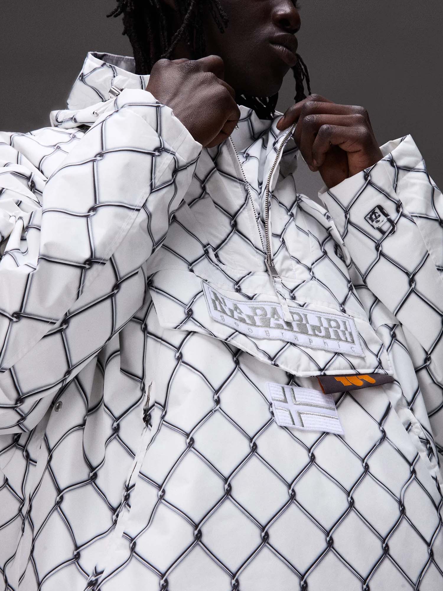 Napapijri Giacca Anorak Rainforest Next PDF Bianco