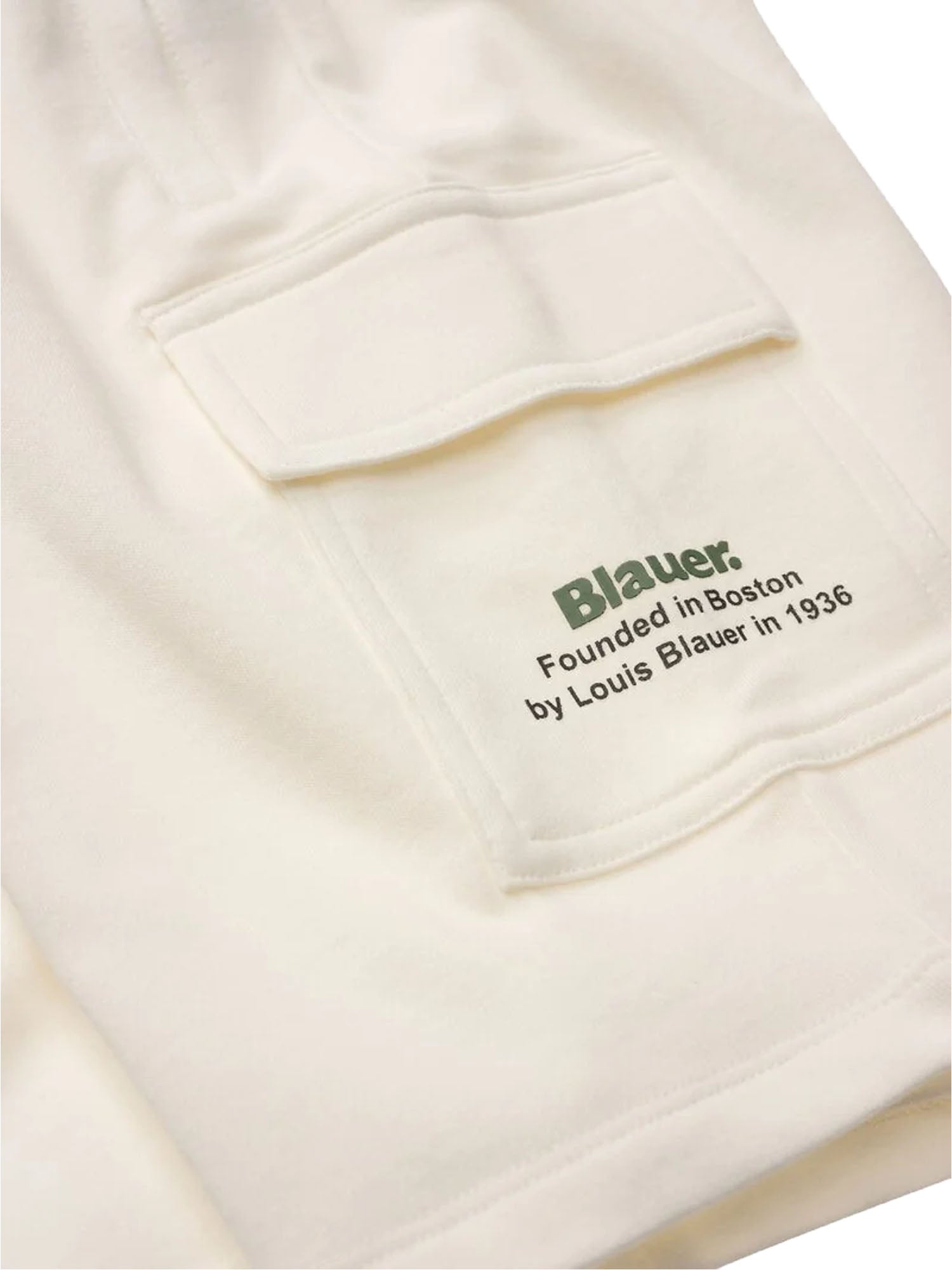 Blauer Pantaloncino con Tasca Knowlton Bambino Bianco