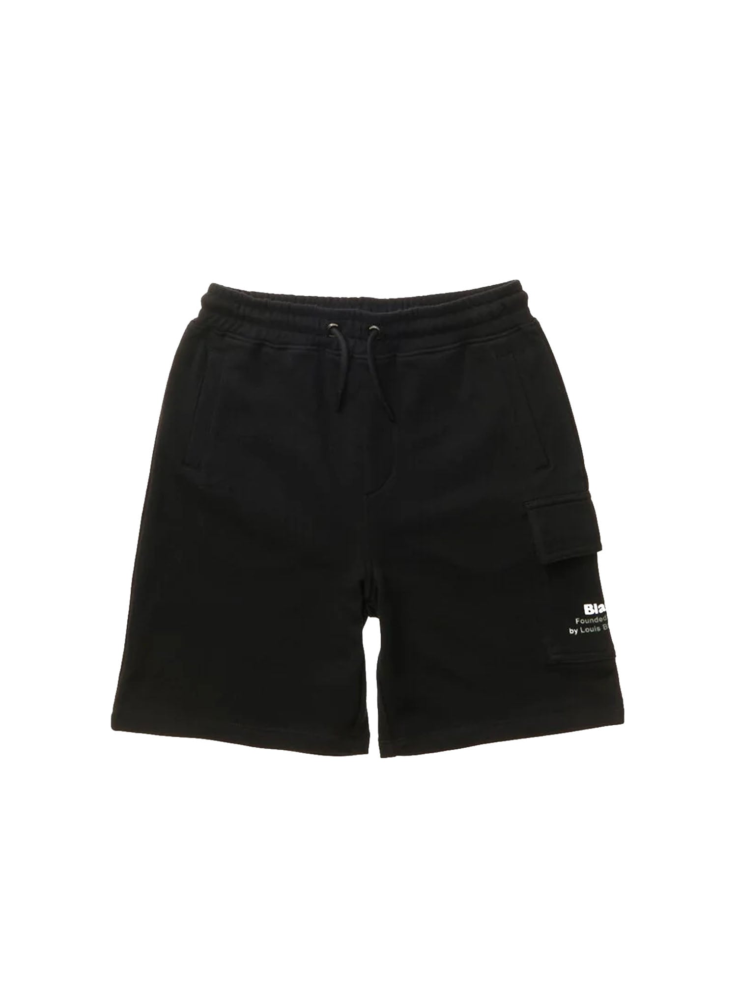 Blauer Pantaloncino con Tasca Knowlton Bambino Nero