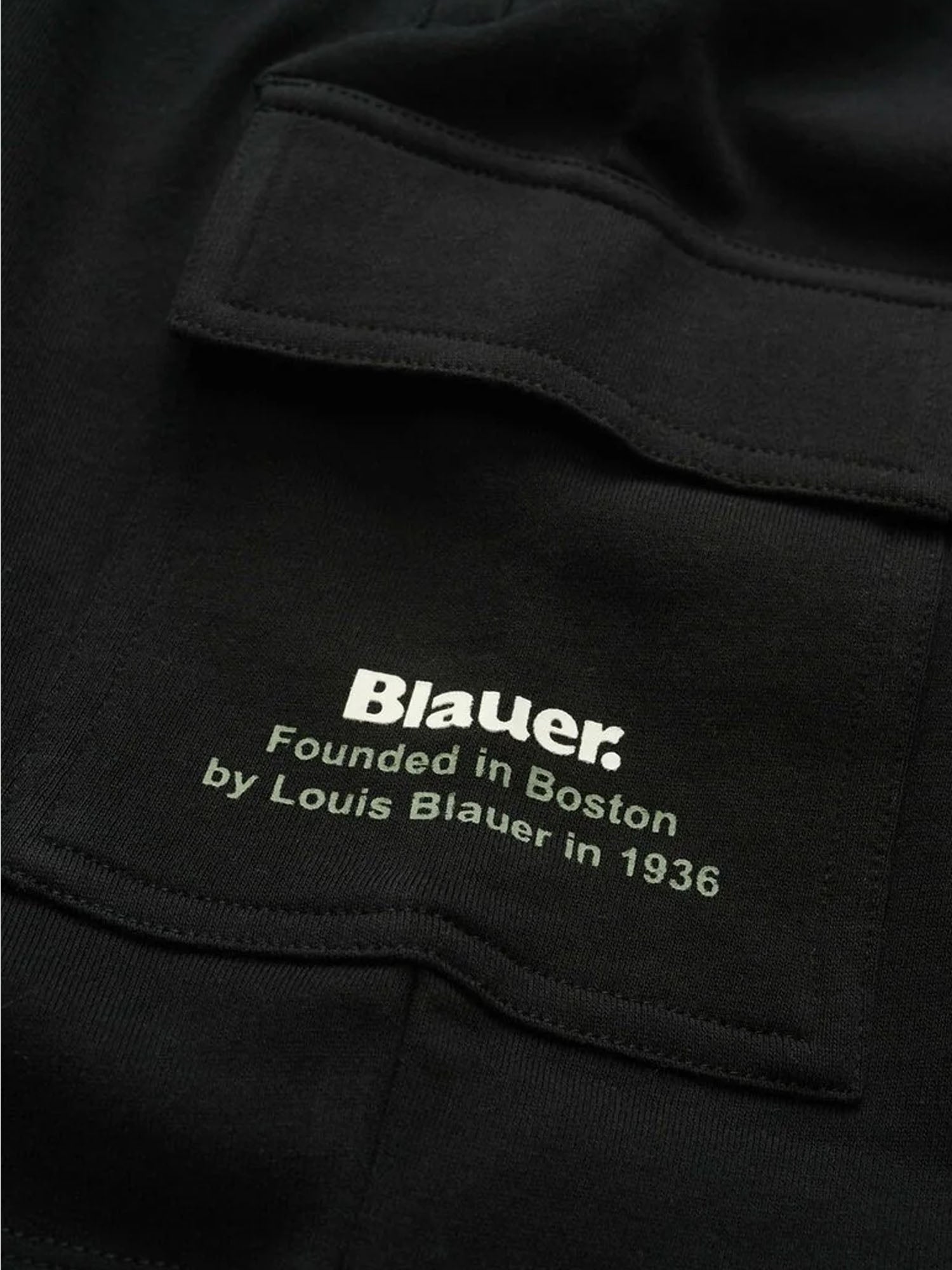 Blauer Pantaloncino con Tasca Knowlton Bambino Nero