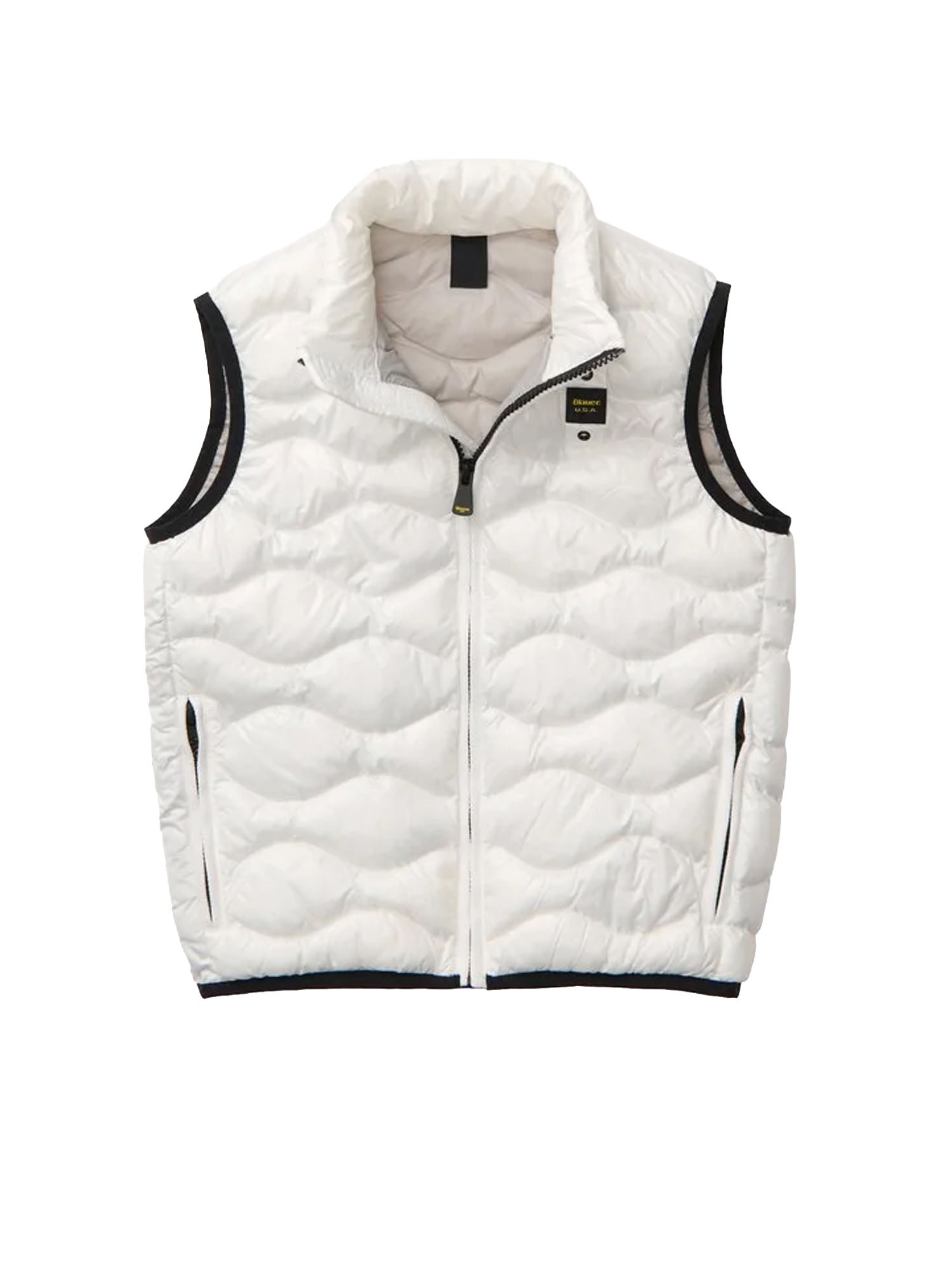 Blauer Smanicato ad Onde Danny Bambino Bianco