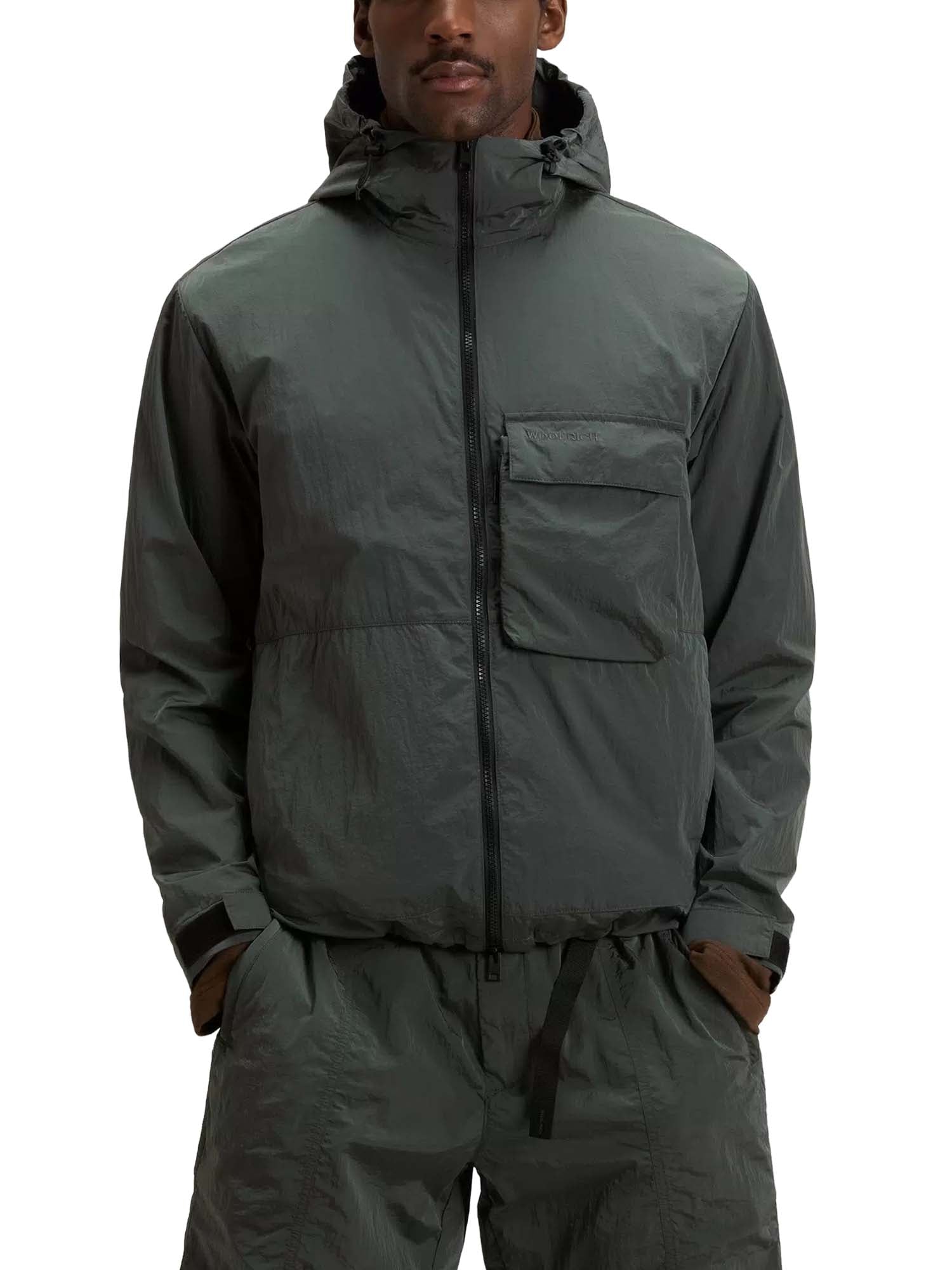 Woolrich Giacca in nylon Olmetex Verde