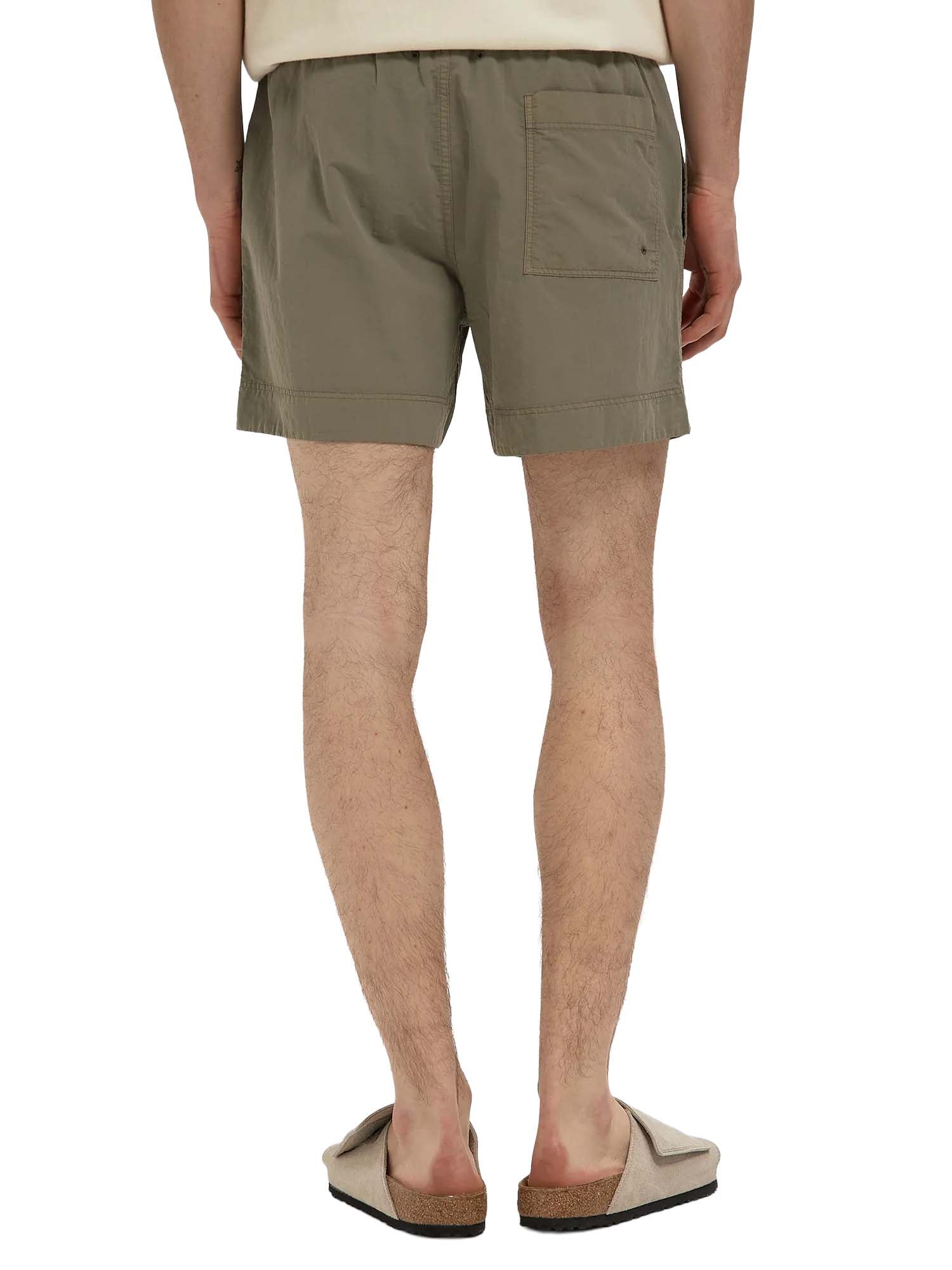 Woolrich Costume da bagno in nylon tinto in capo Verde