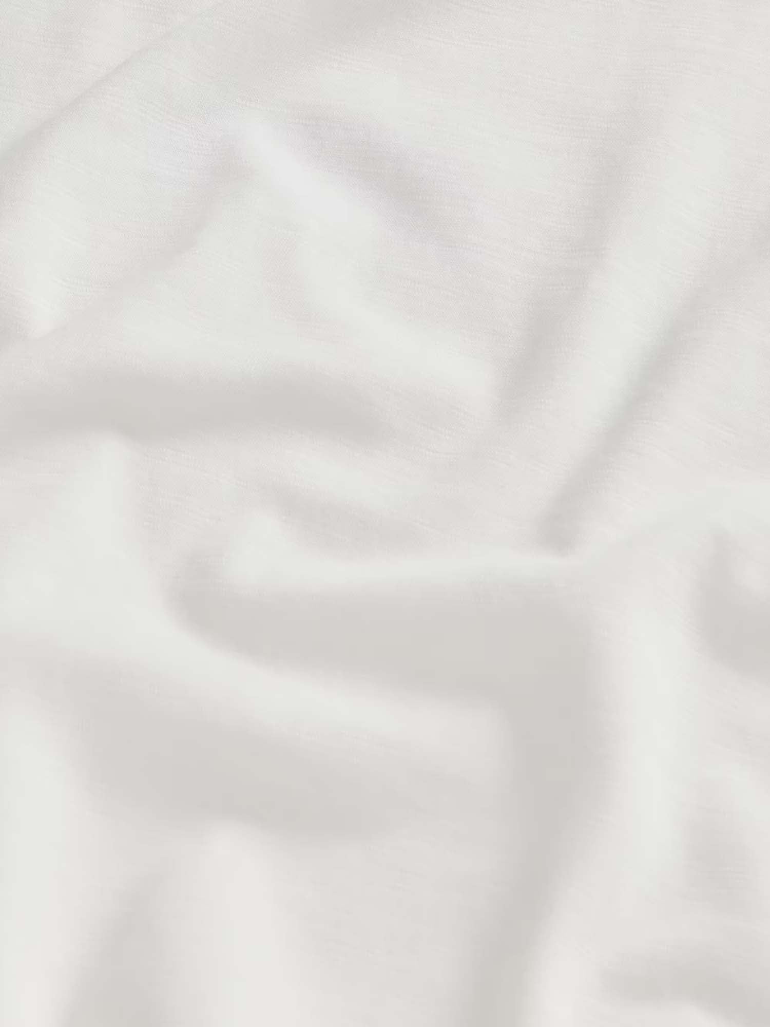 Woolrich T-shirt Slub in puro cotone Bianco