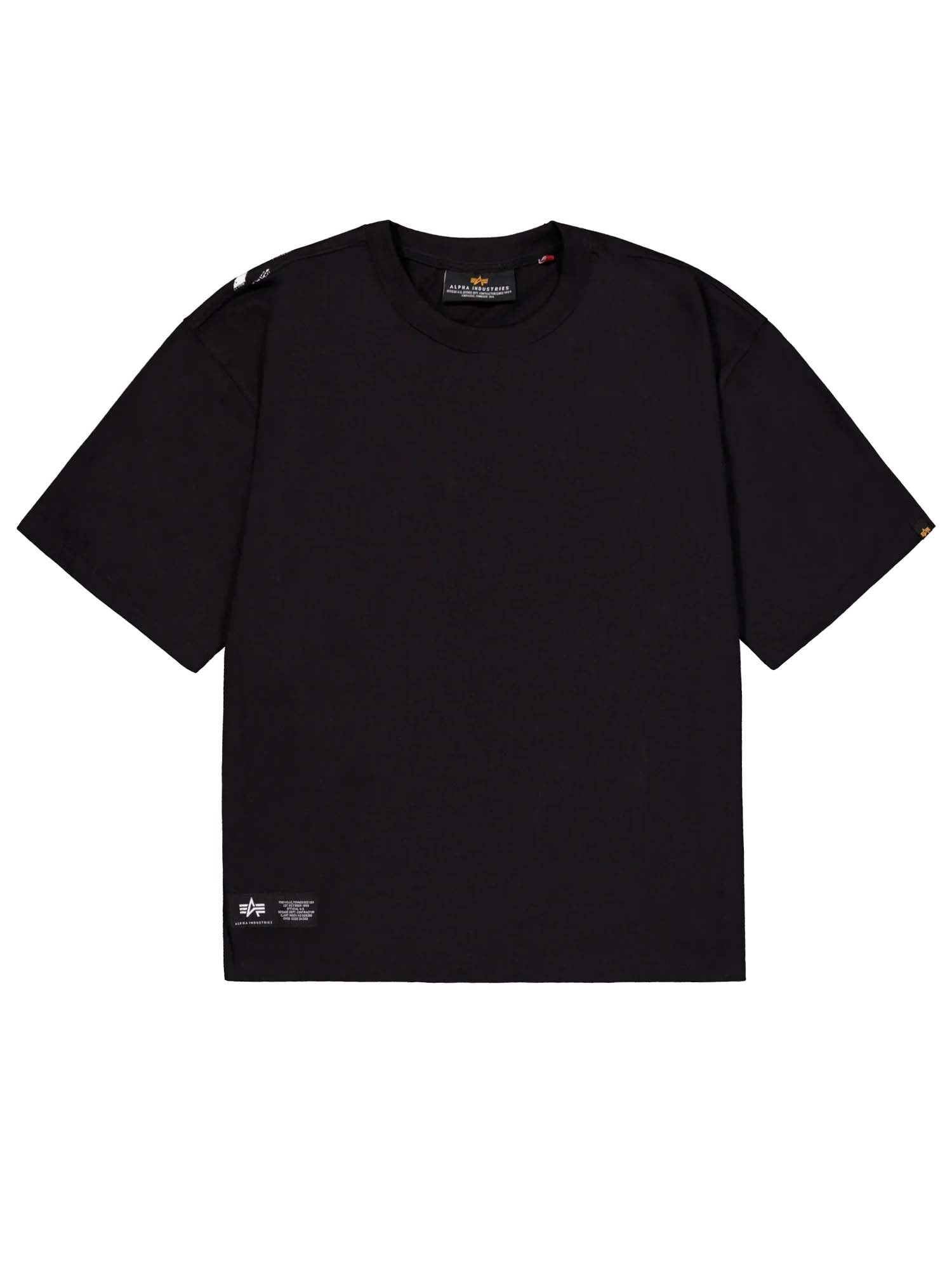 Alpha Industries T-Shirt Backprint Balaclava Unisex Nero