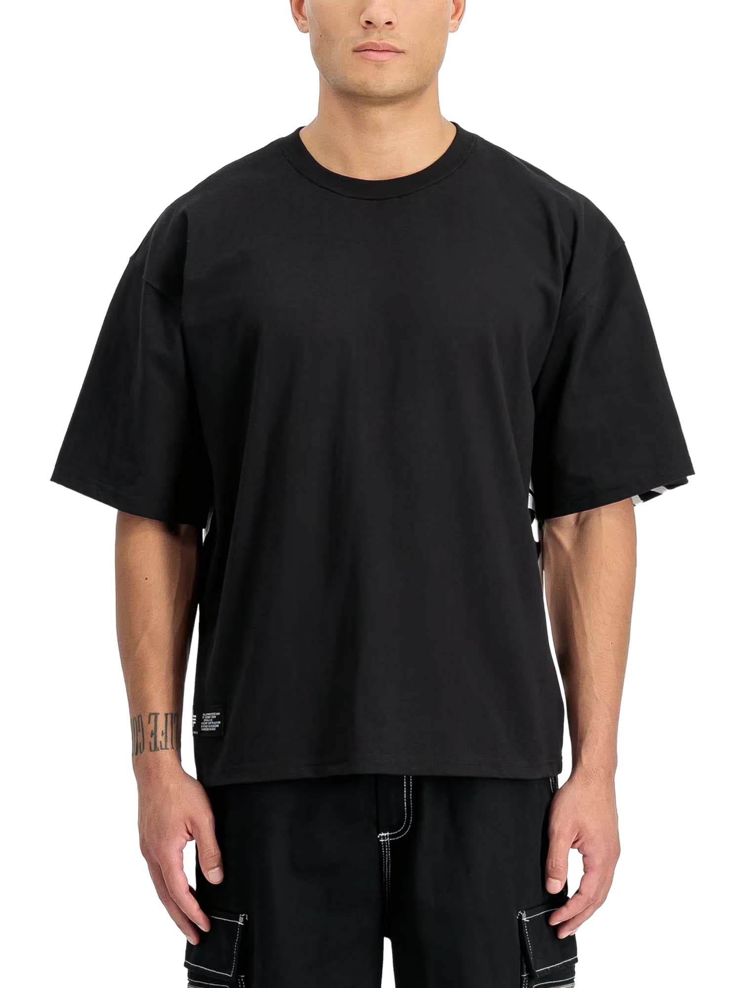 Alpha Industries T-Shirt Backprint Balaclava Unisex Nero