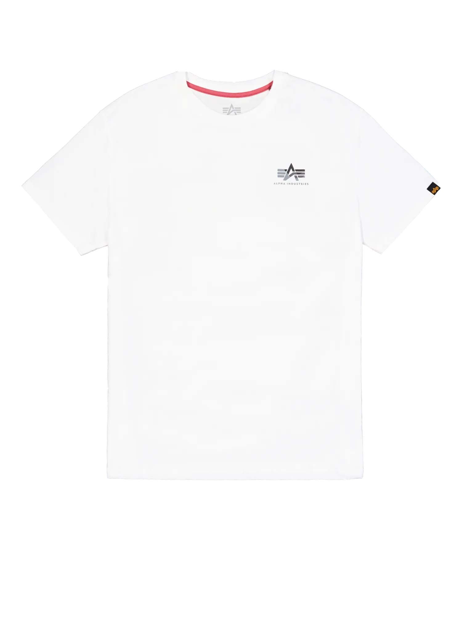 Alpha Industries T-Shirt Camo Print Bianco