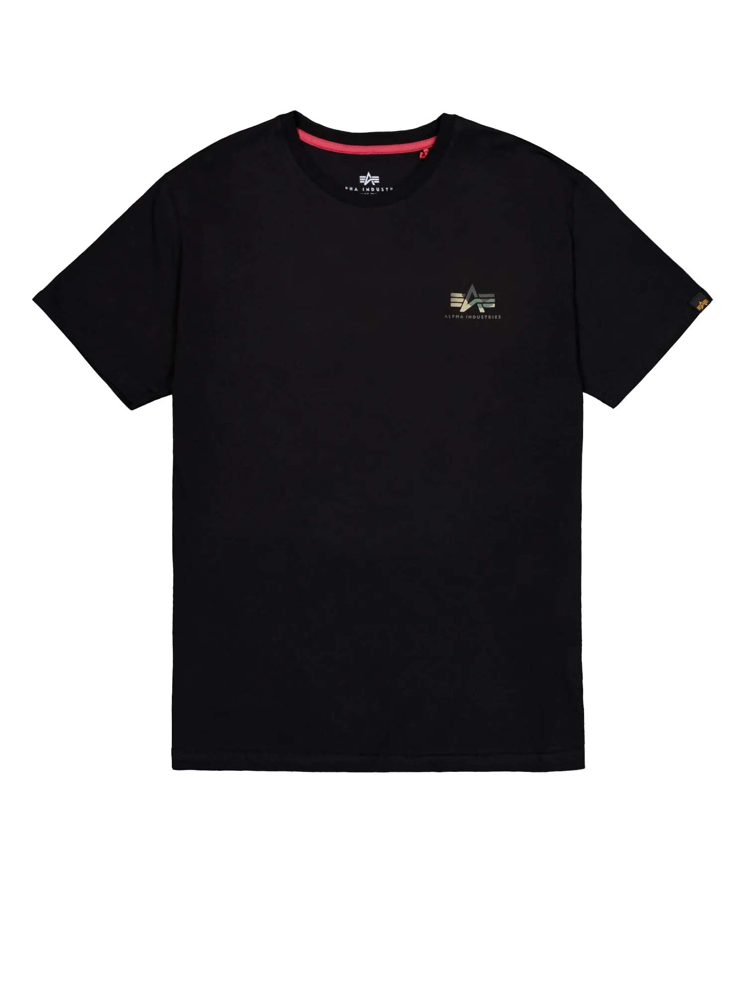 Alpha Industries T-Shirt Camo Print Nero