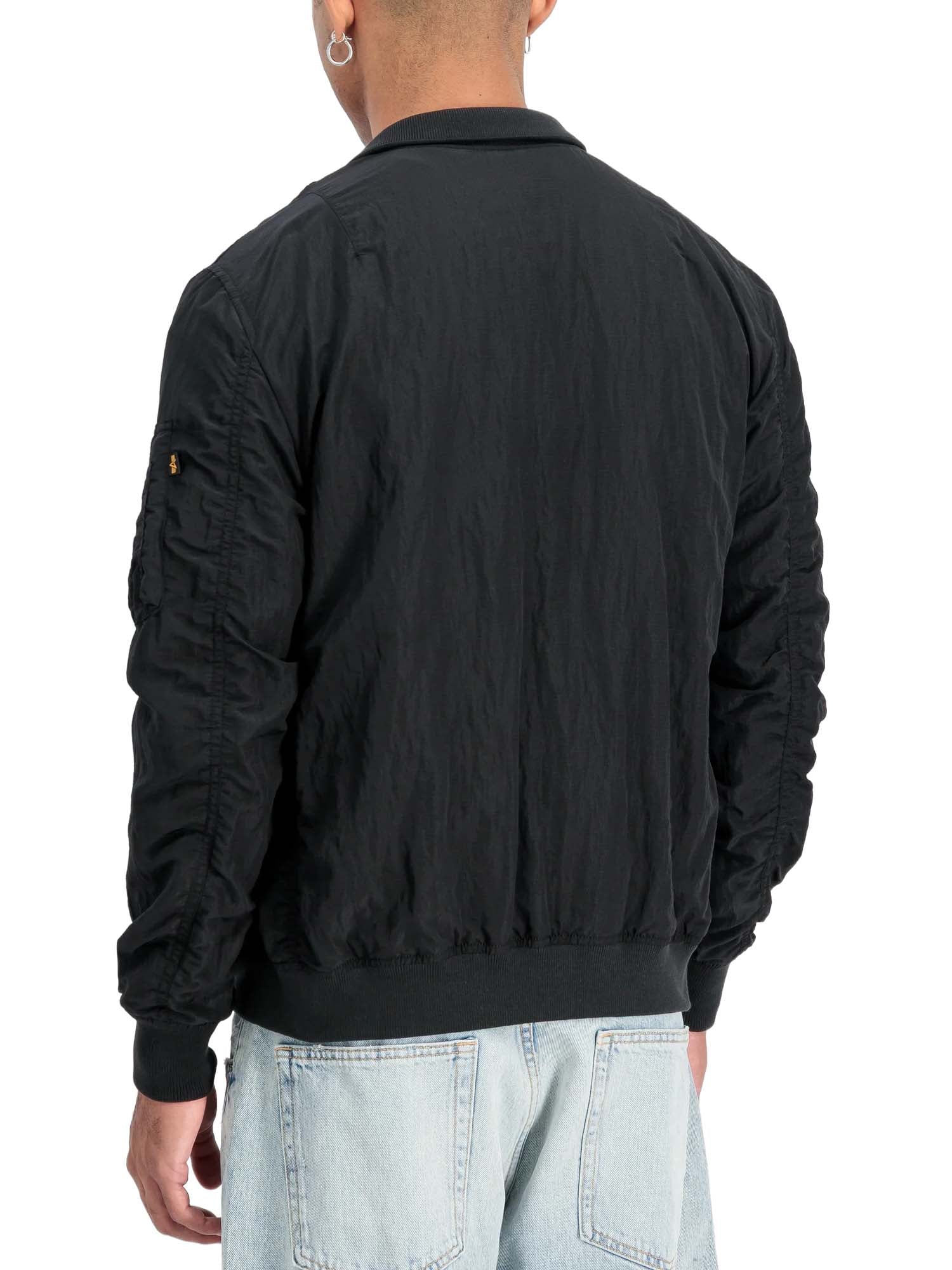 Alpha Industries Flying Ripstop Light Bomber Jacket Nero