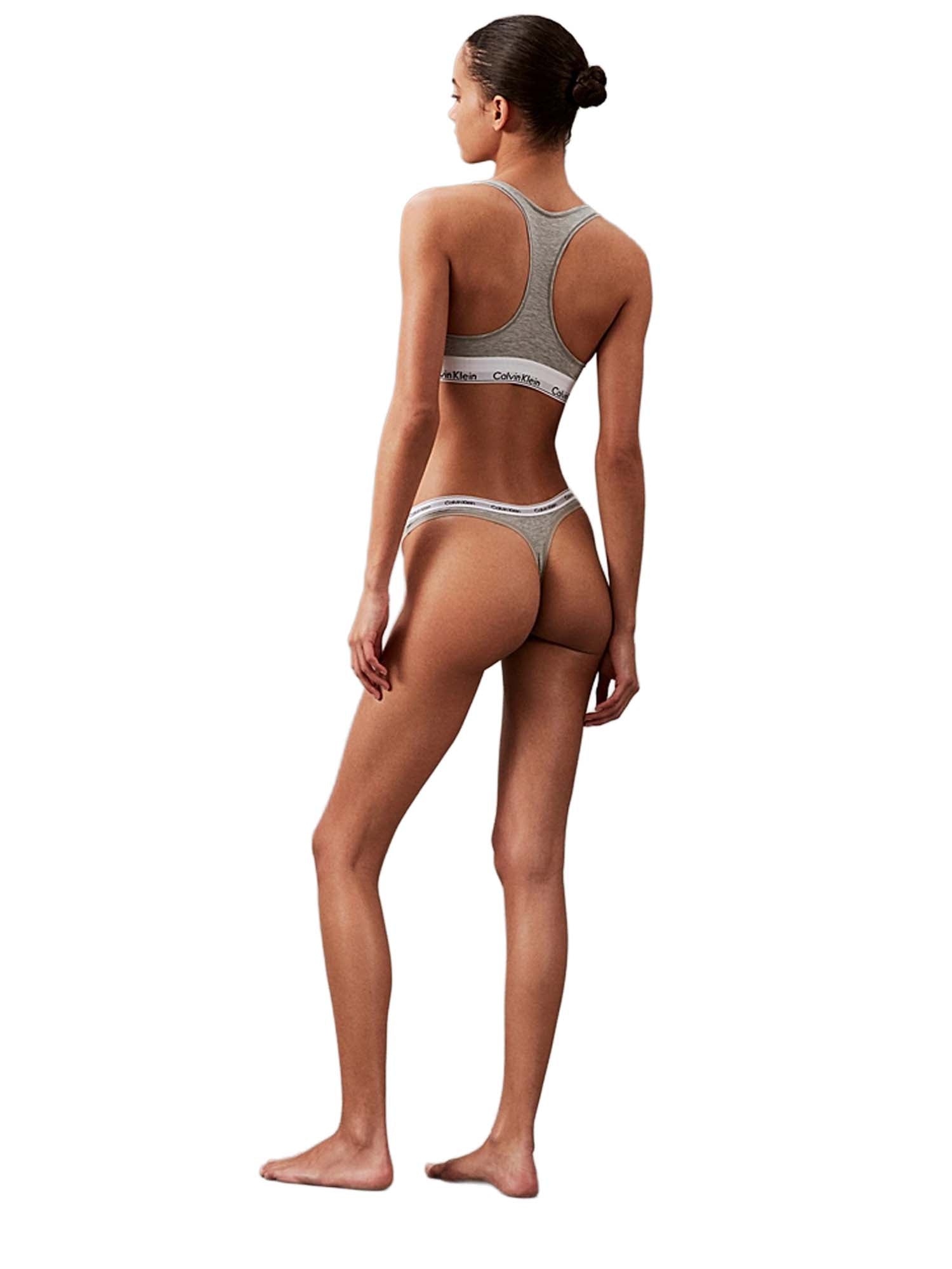 Calvin Klein Perizoma - Icon Logo Grigio