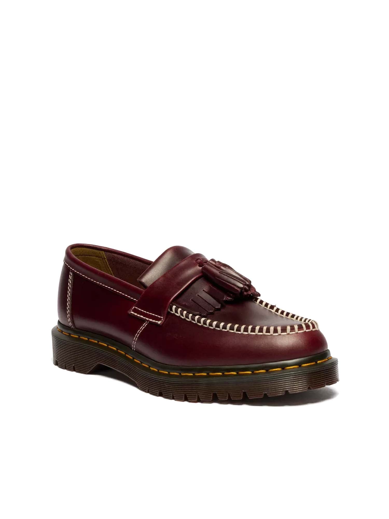 Dr. Martens Mocassini Adrian con nappe in pelle Orleans Bordeaux