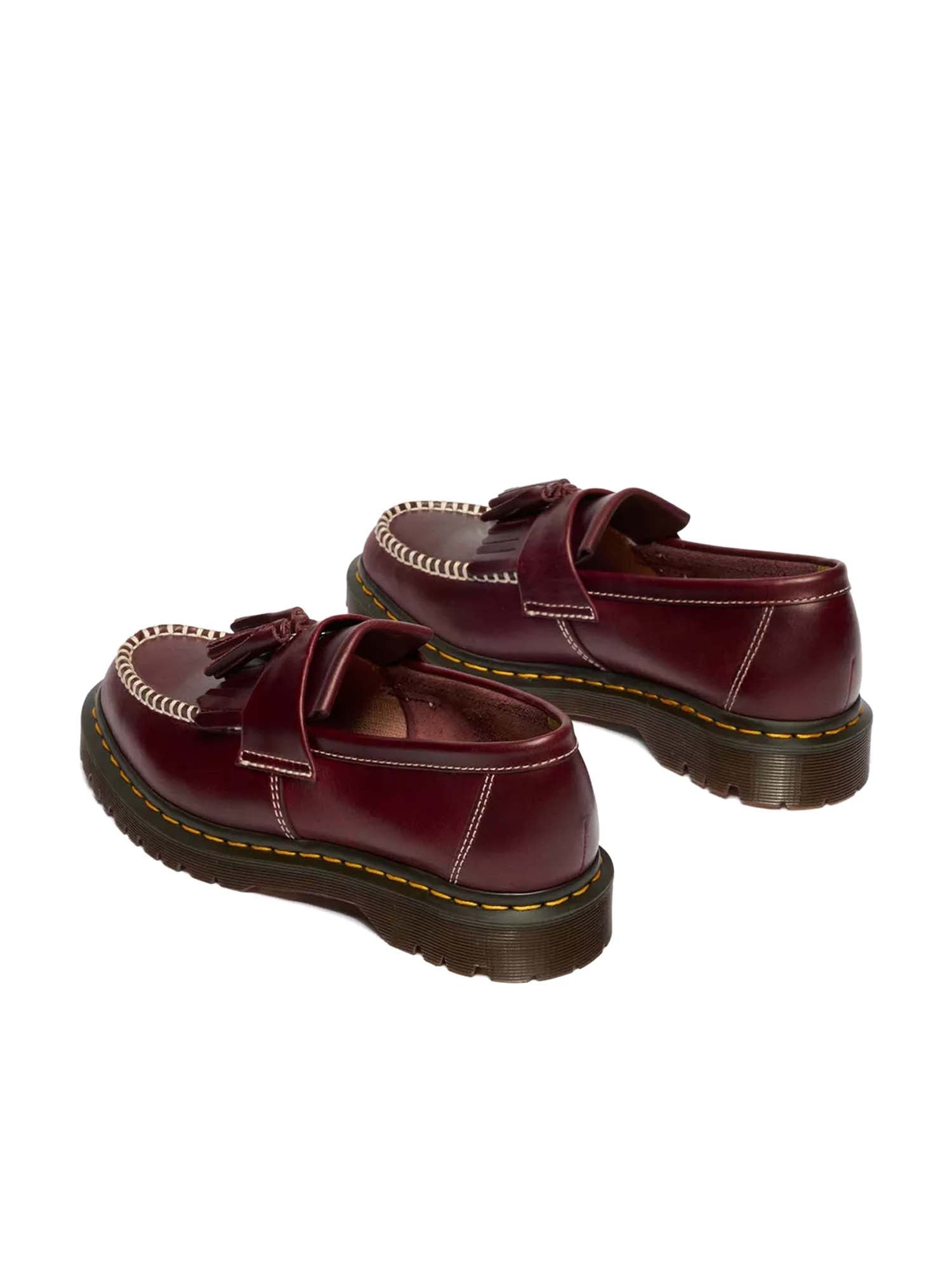 Dr. Martens Mocassini Adrian con nappe in pelle Orleans Bordeaux
