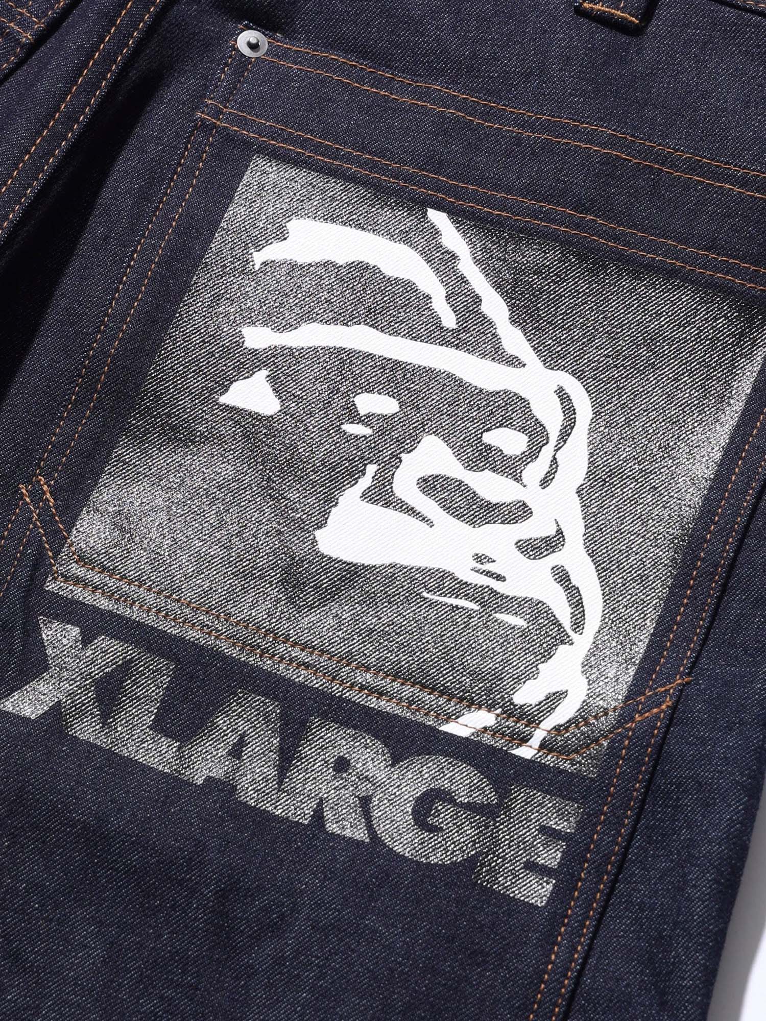 Xlarge Carpenter Denim Shorts Blu