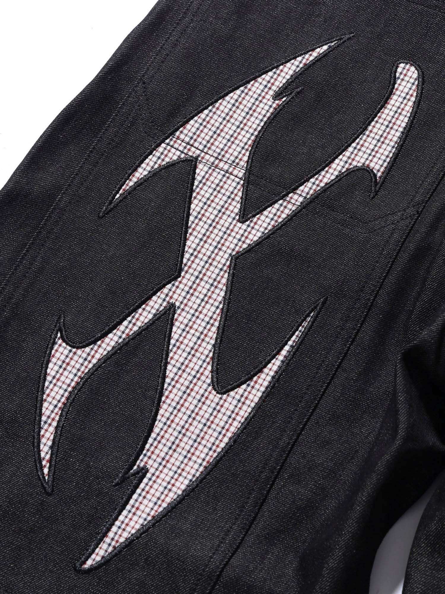 Xlarge Cut Out XL Loose Shorts Nero