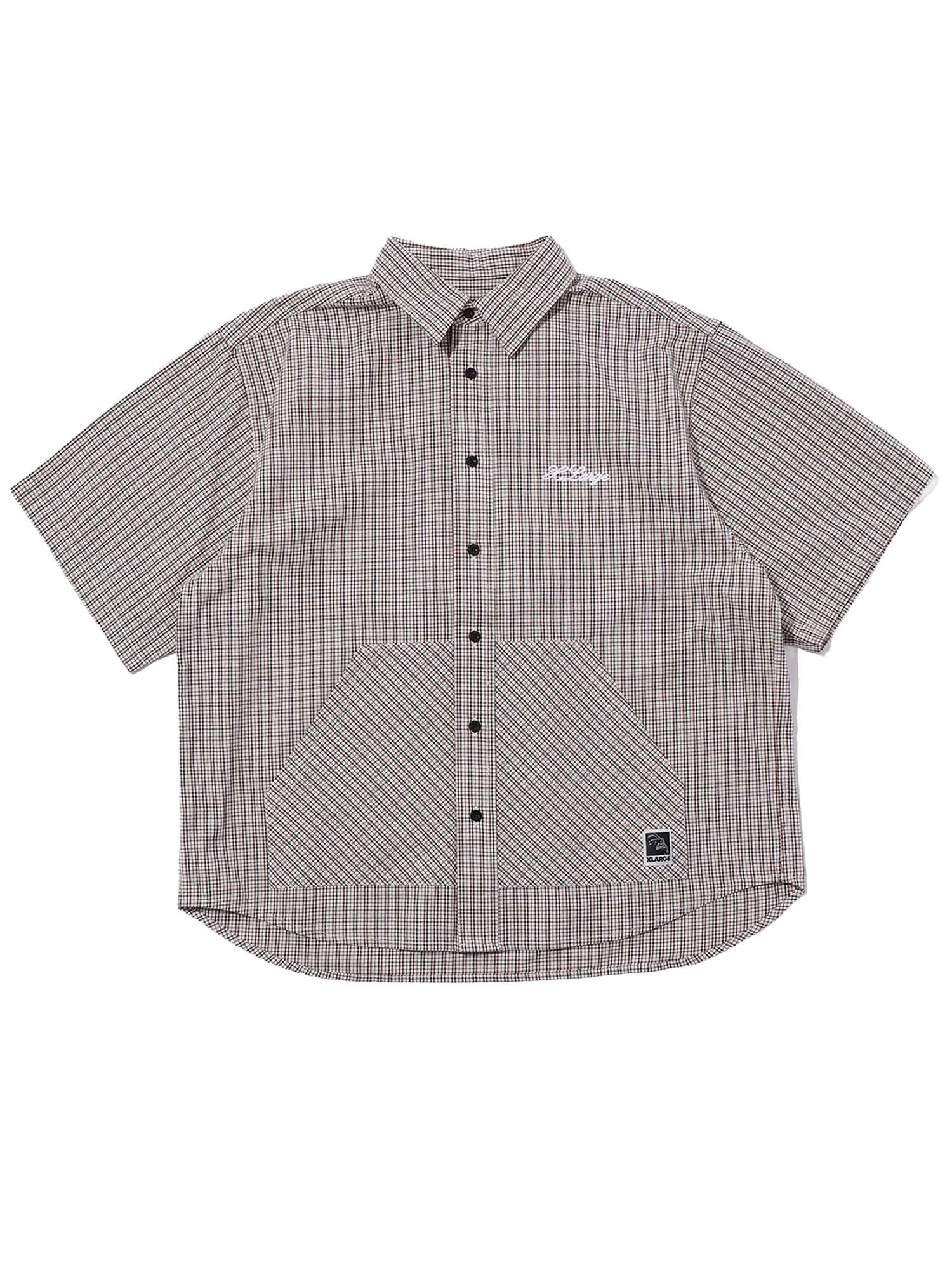 Xlarge Camicia Check S/S Beige