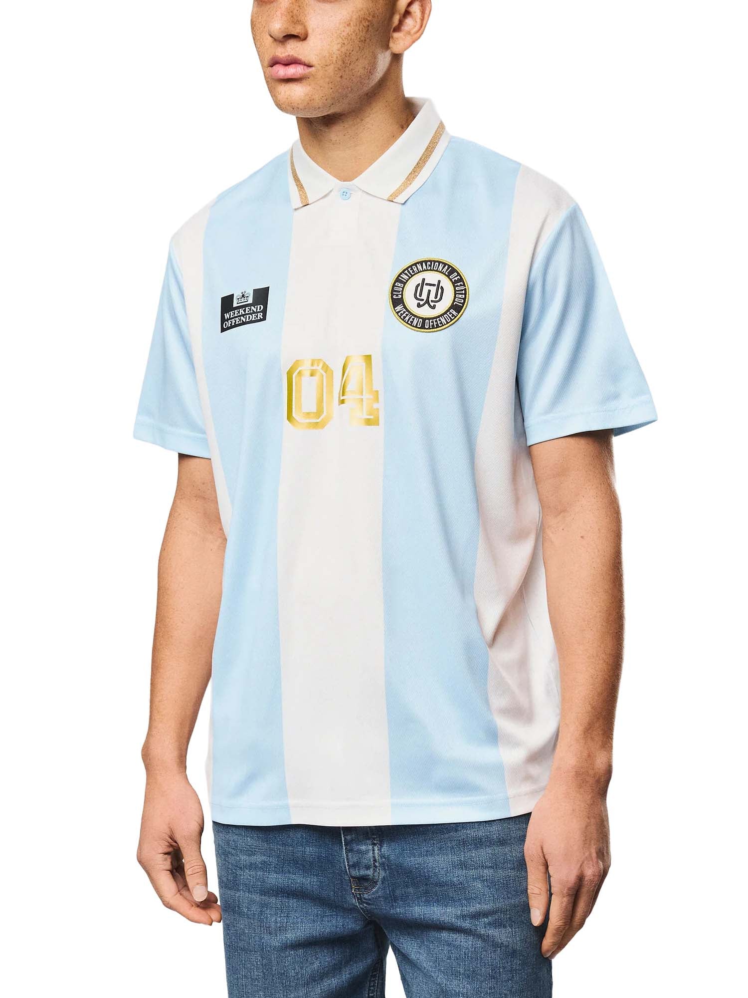Weekend Offender Maglia da calcio Moulay Azzurro