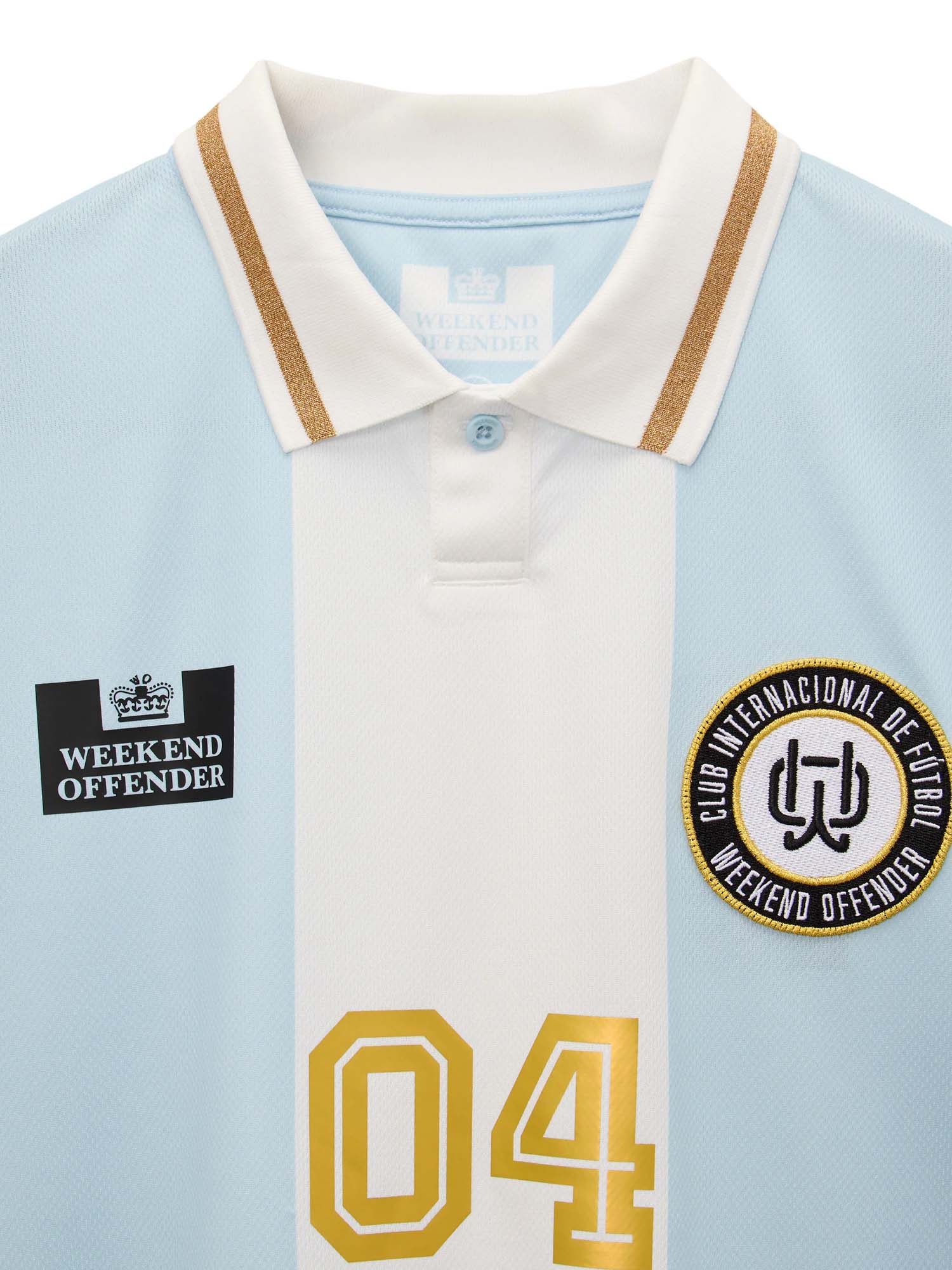 Weekend Offender Maglia da calcio Moulay Azzurro
