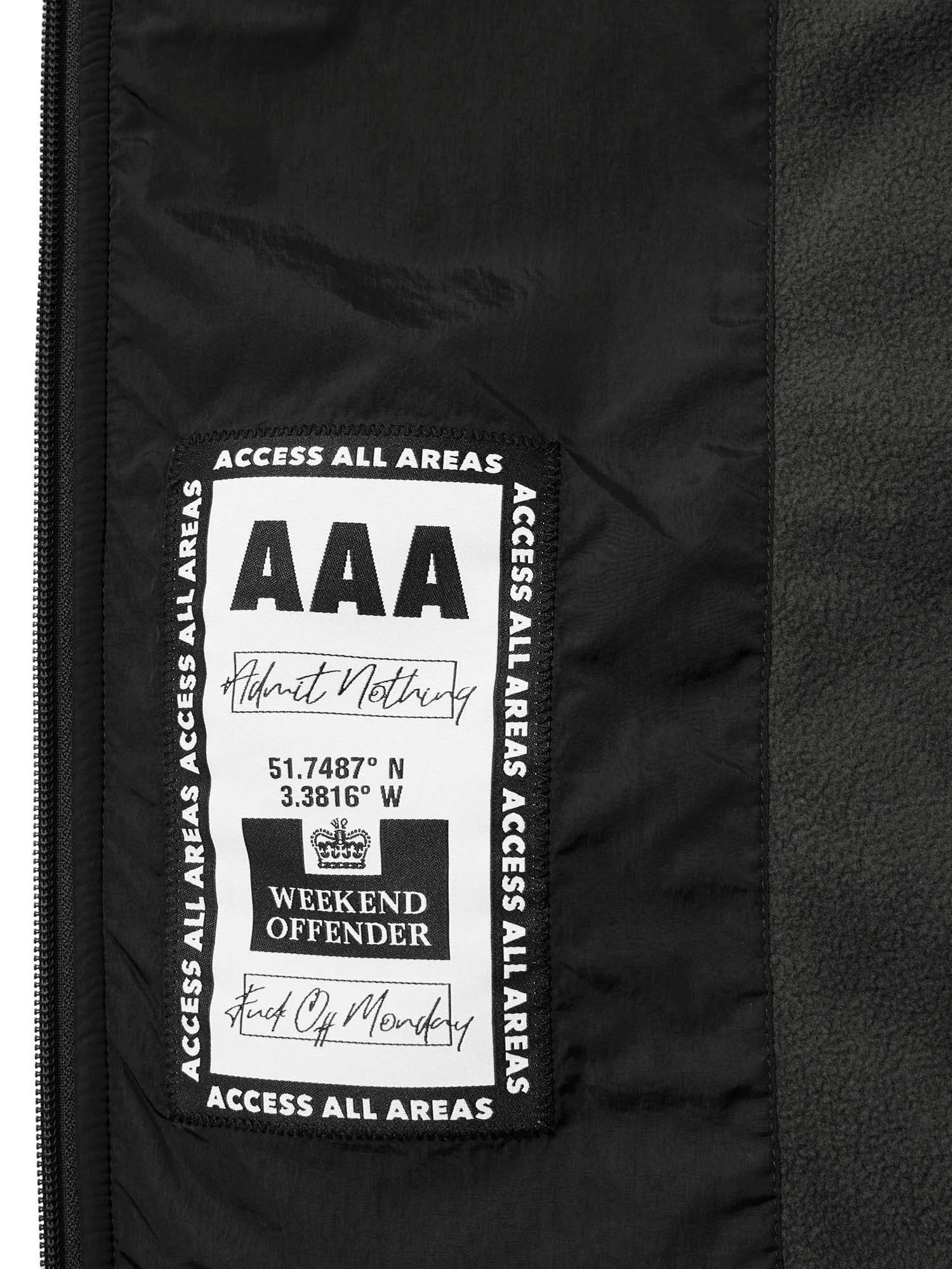 Weekend Offender Giacca foderata in rete Technician Nero