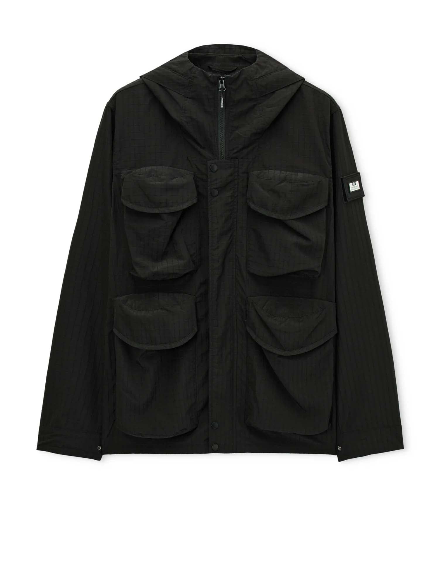 Weekend Offender Giacca da campo Cotoca Ripstop Nero