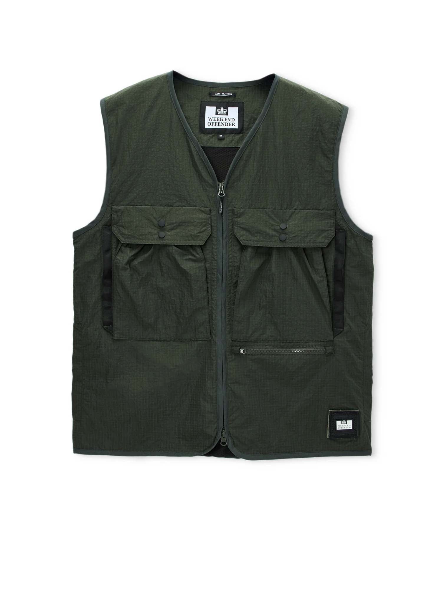 Weekend Offender Gilet multiuso Tangier Verde